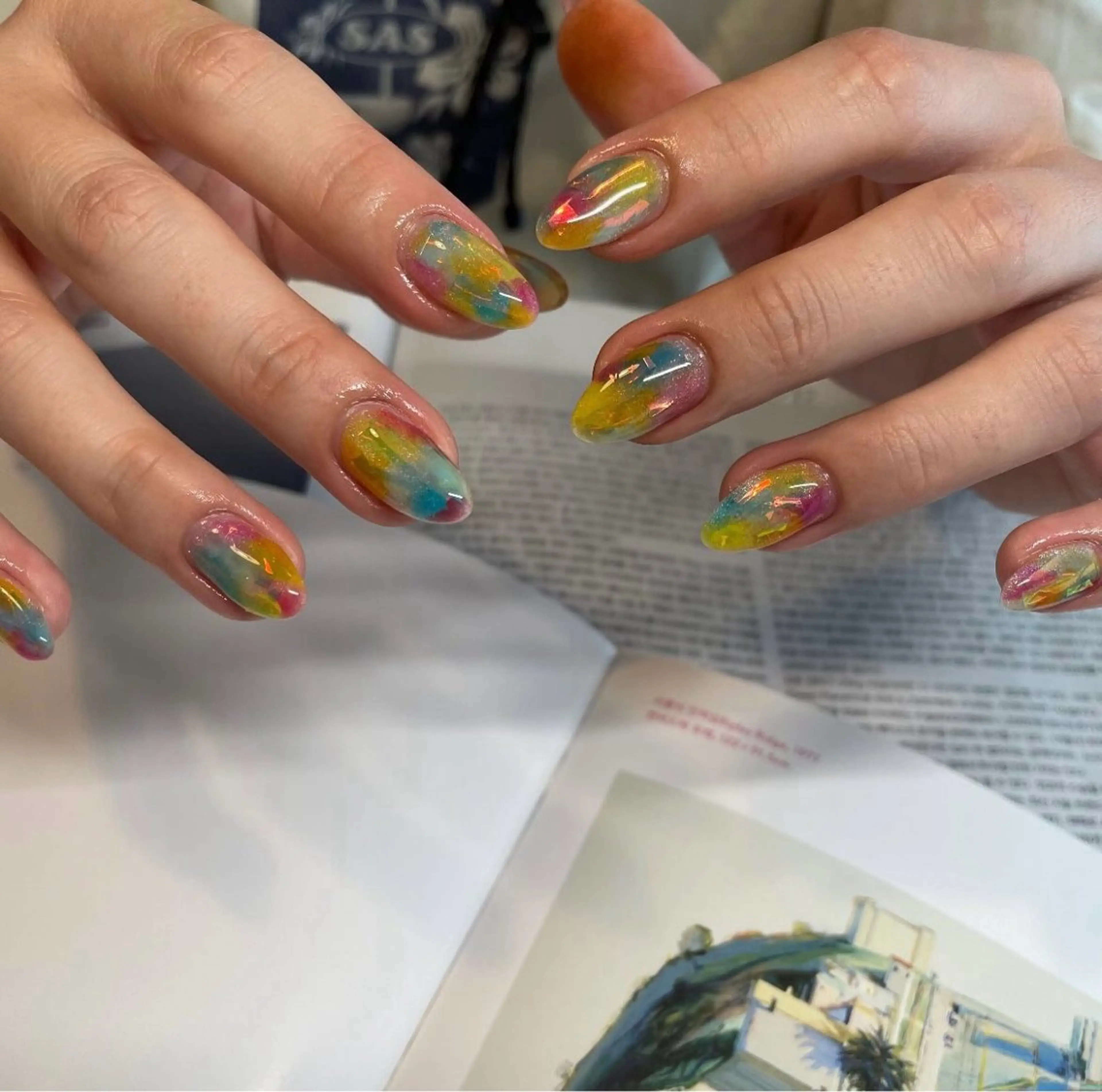 ご新規様--10本ニュアンスアート(オフあり)の写真