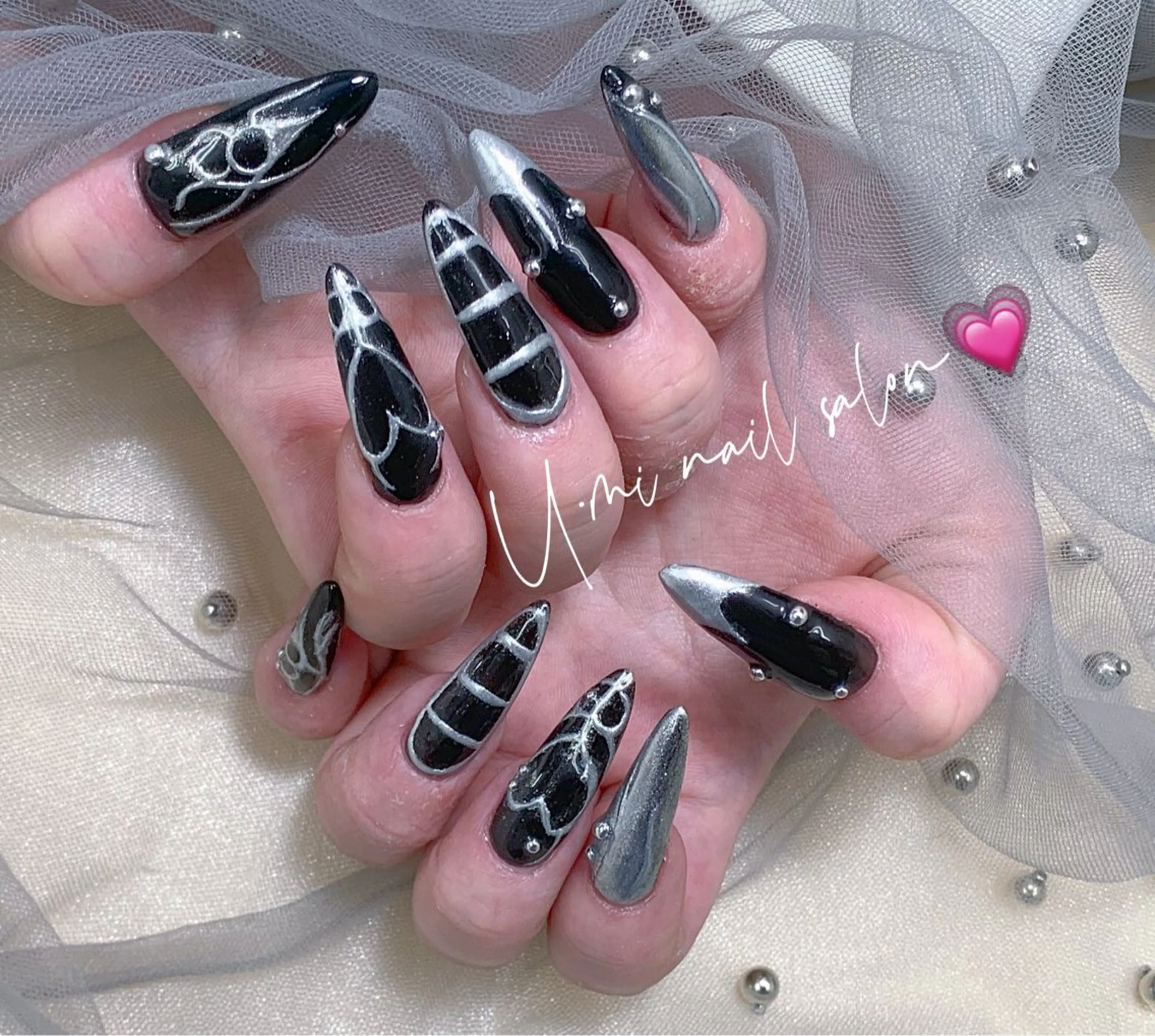 ネイル ハンドネイル Ｕ·Mi nail salon所属・u・mi  上野御徒町パラジェルのネイルデザイン