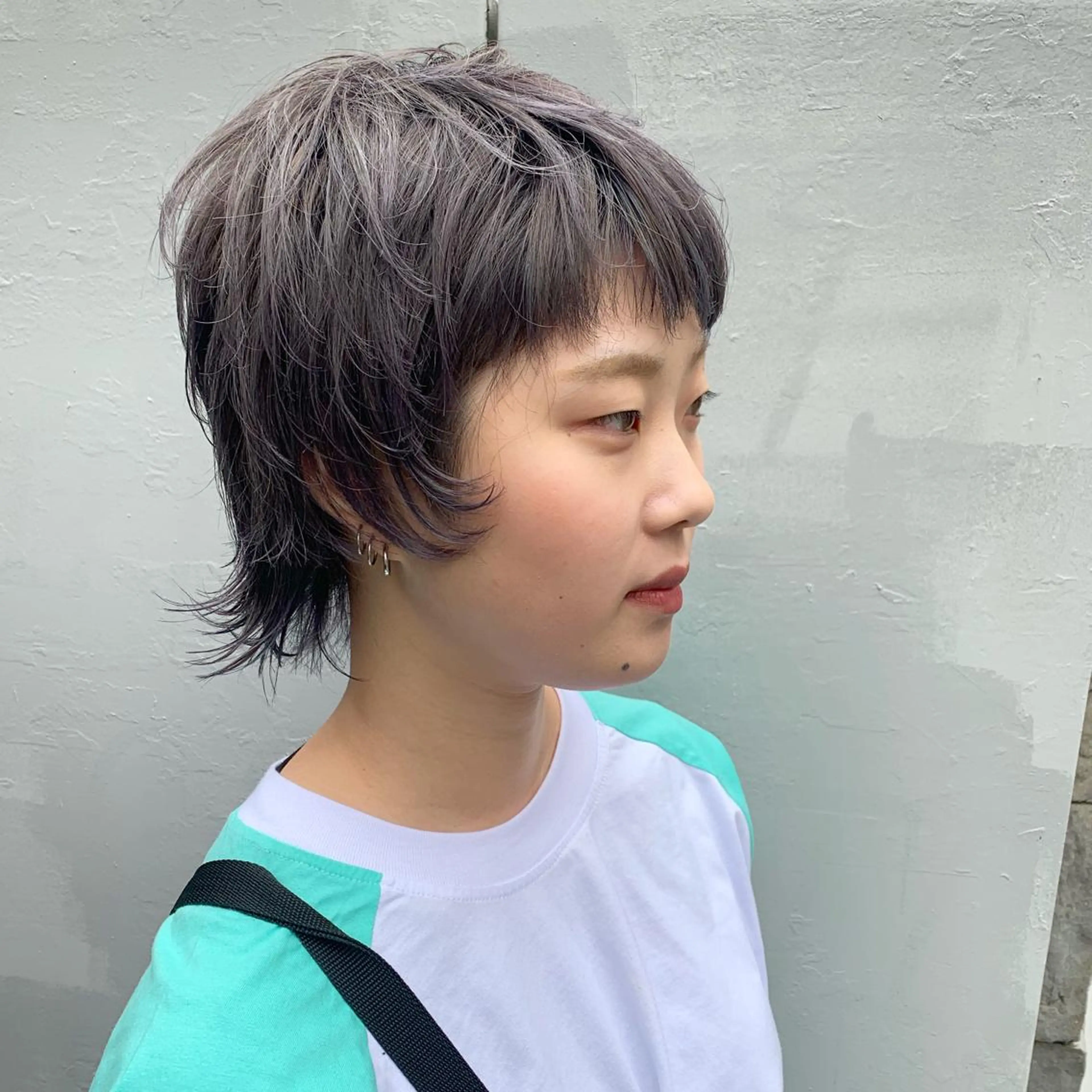 ショート カラー ピンクベージュ/新潟 万代/高橋桃葉🍑のヘアスタイル