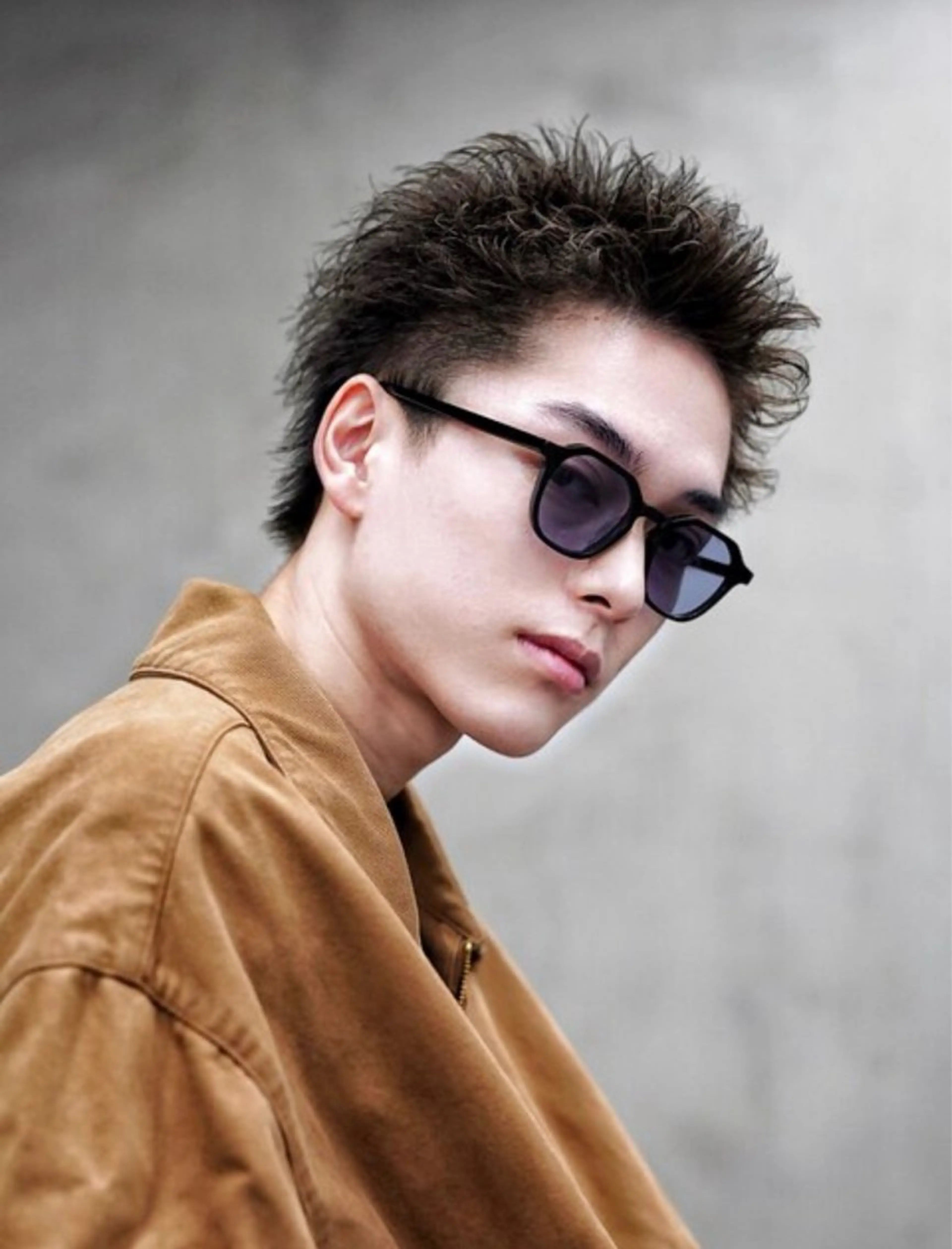 パーマ メンズ メンズパーマ スパイキーショート カット パーマ fifth栄|波巻き 職人🌀ゆうとのヘアスタイル