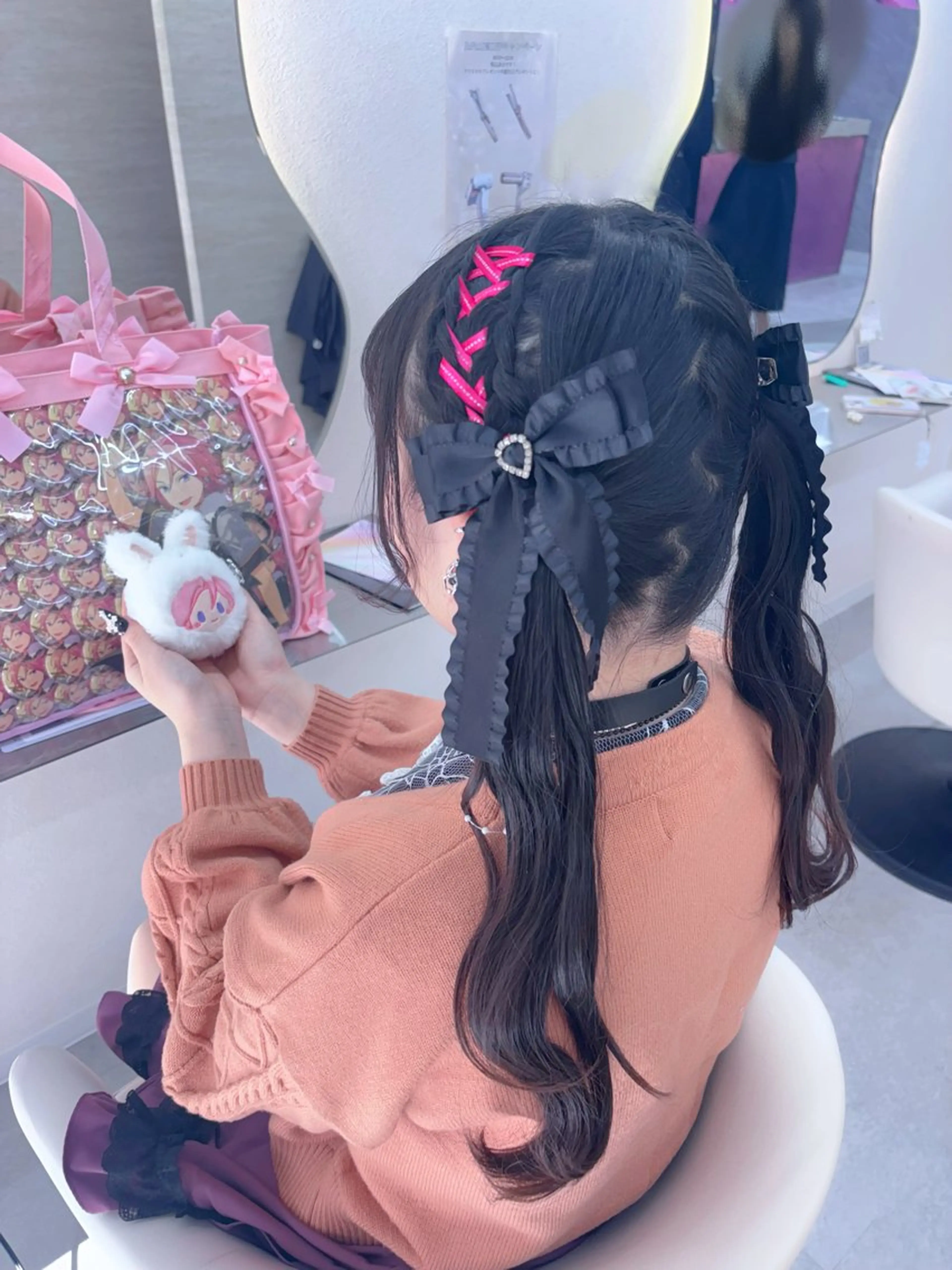 ロング ヘアアレンジ ヘアセット Maho ブリーチモデル募集中のヘアスタイル