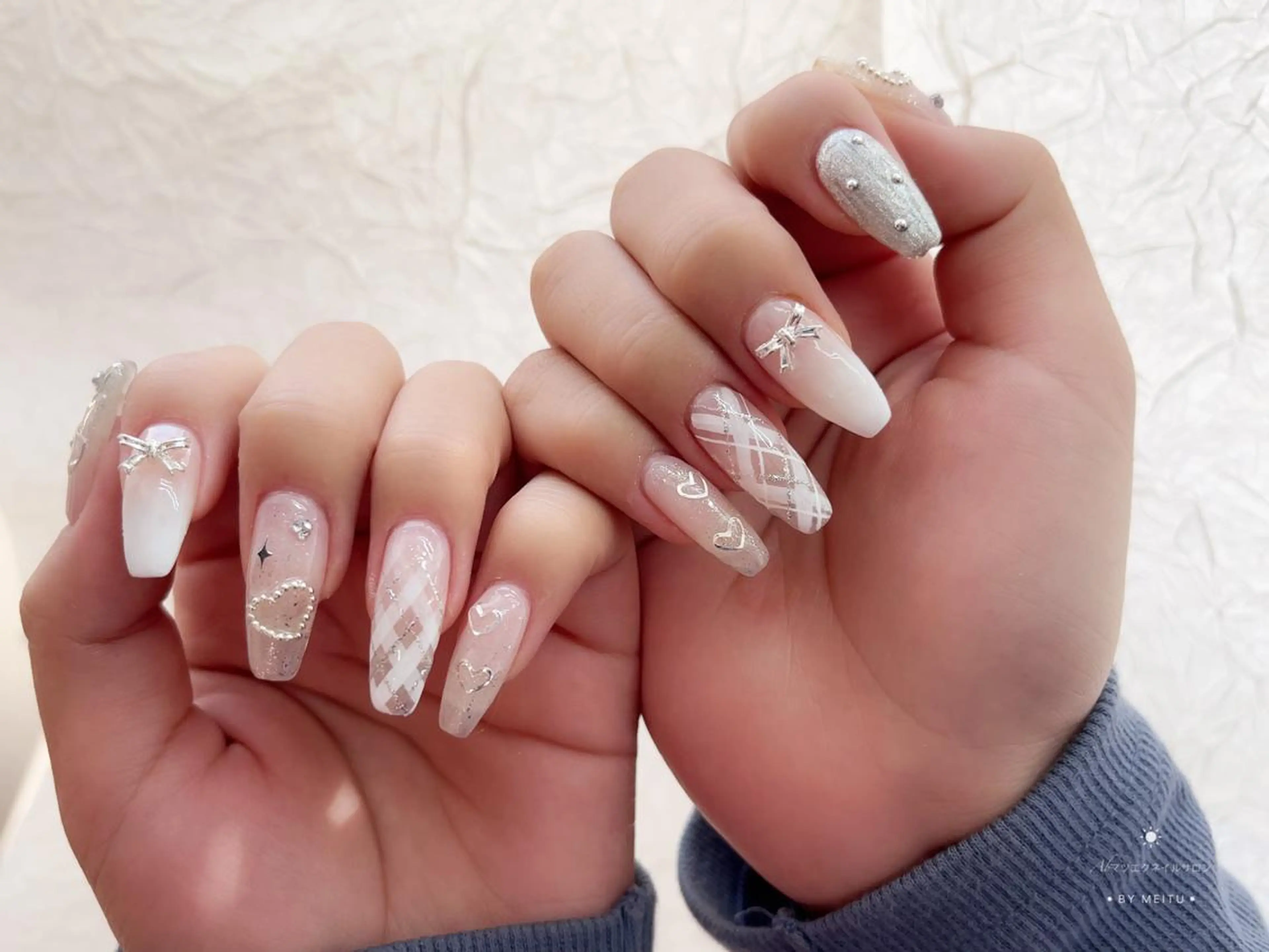 ネイル ハンドネイル ハンドケア AB マツエクネイルサロンのネイルデザイン