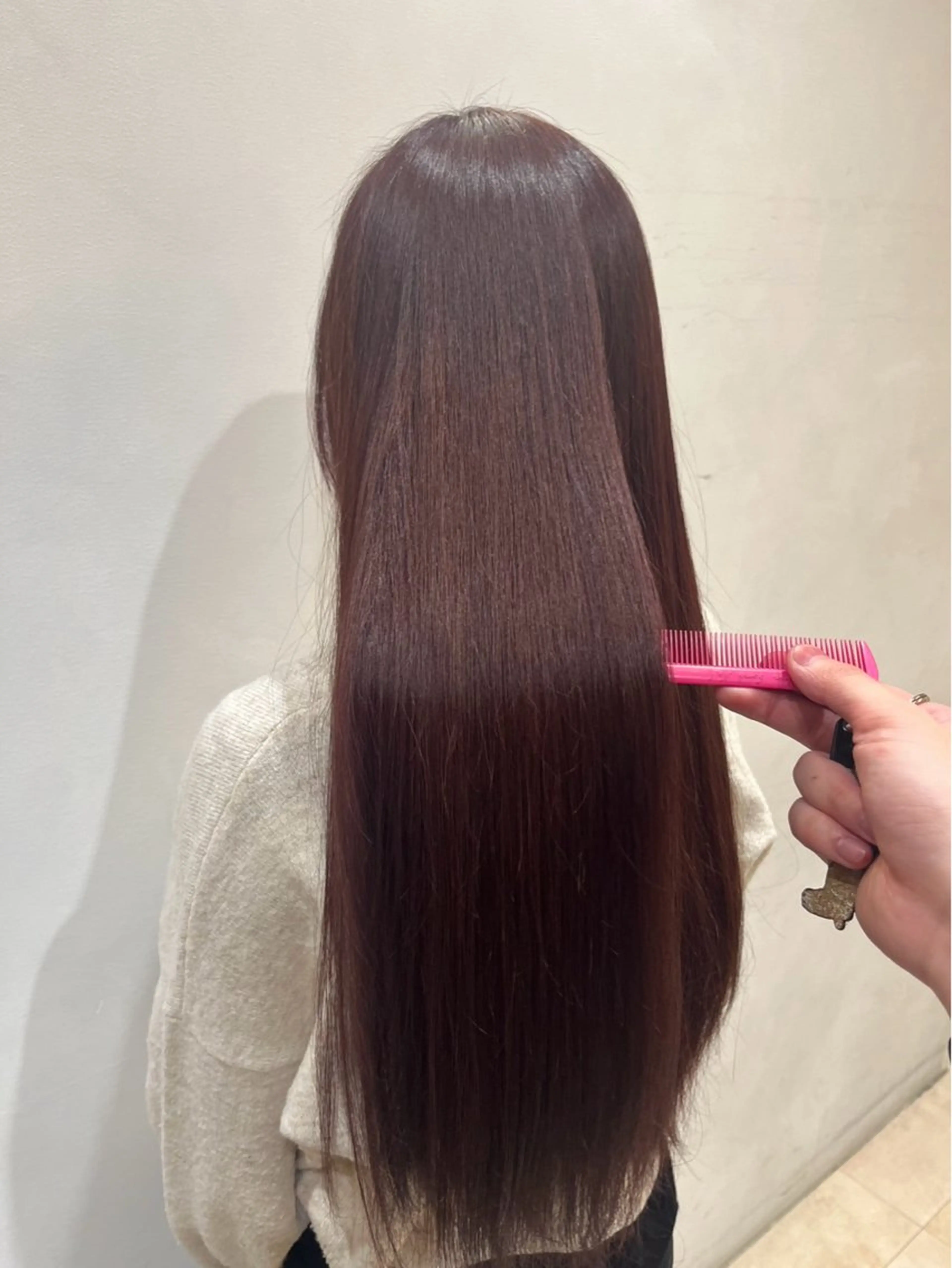 ロング カラー 渡部 悠人のヘアスタイル