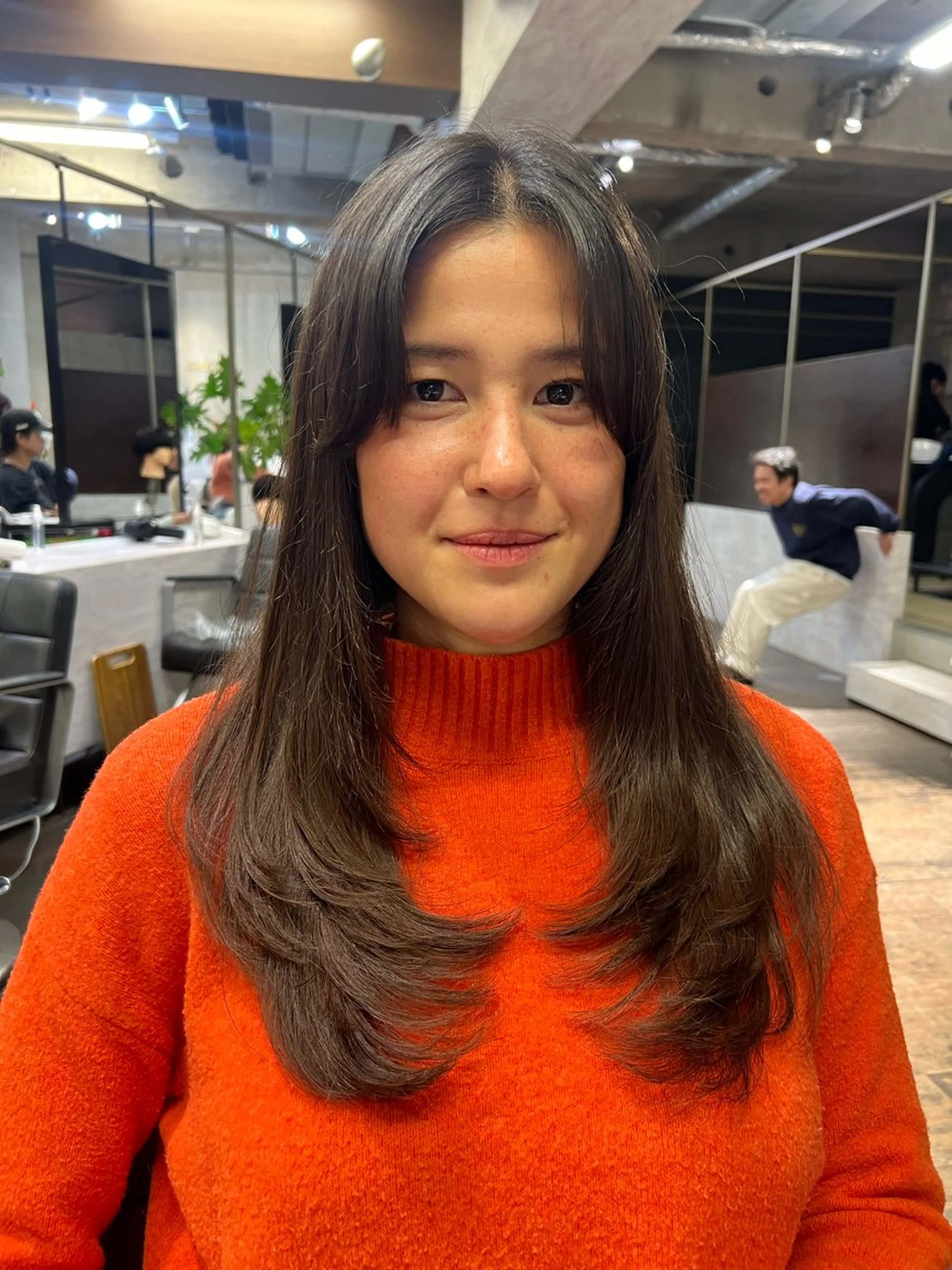 セミロング ヘアアレンジ ROBBY所属・松井美樹/似合わせ ガーリー・韓国のヘアスタイル