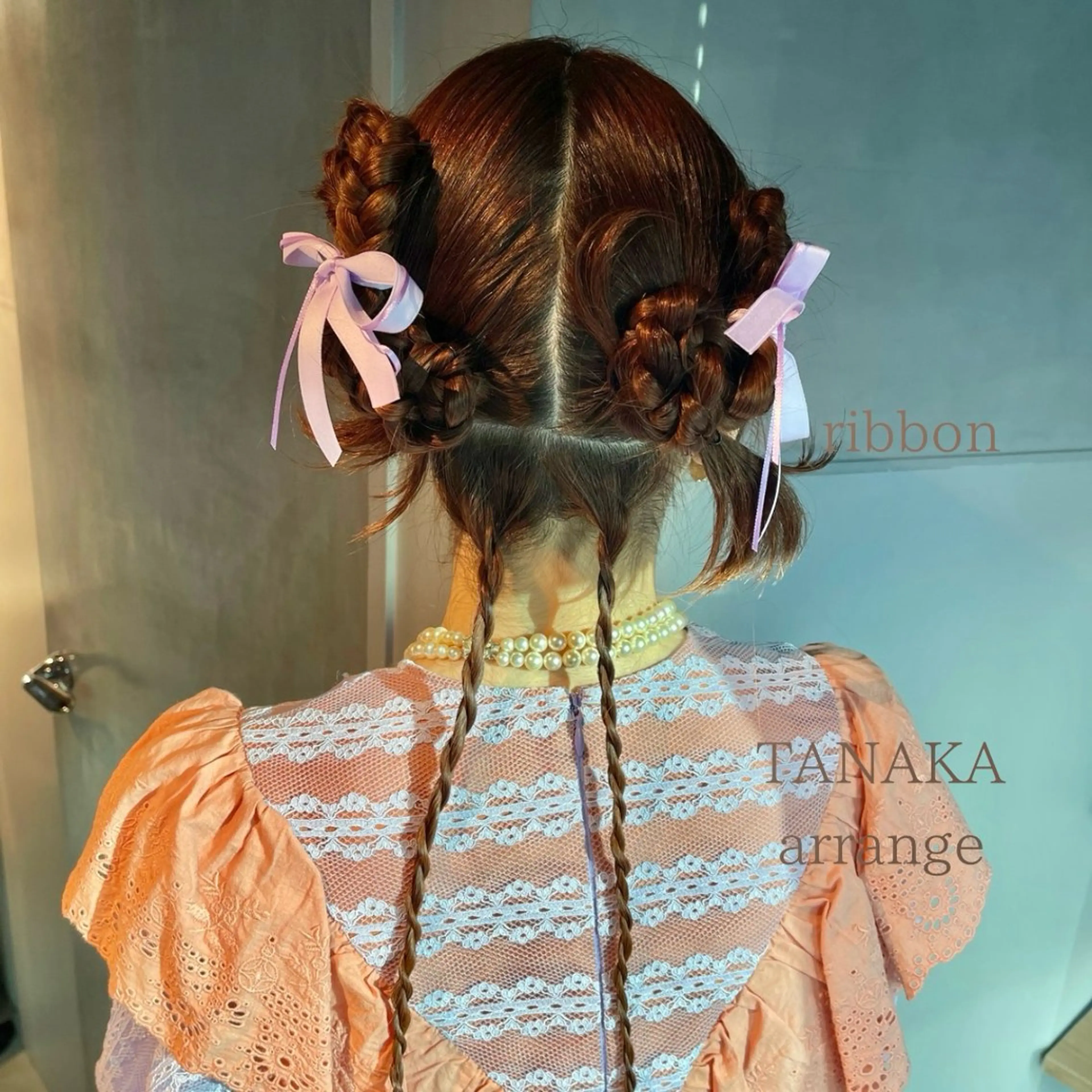 ヘアアレンジ 結婚式・ブライダル 卒業式のヘアスタイル ヘアセット charm《銀座》 ヘアセット/縮毛矯正のヘアスタイル