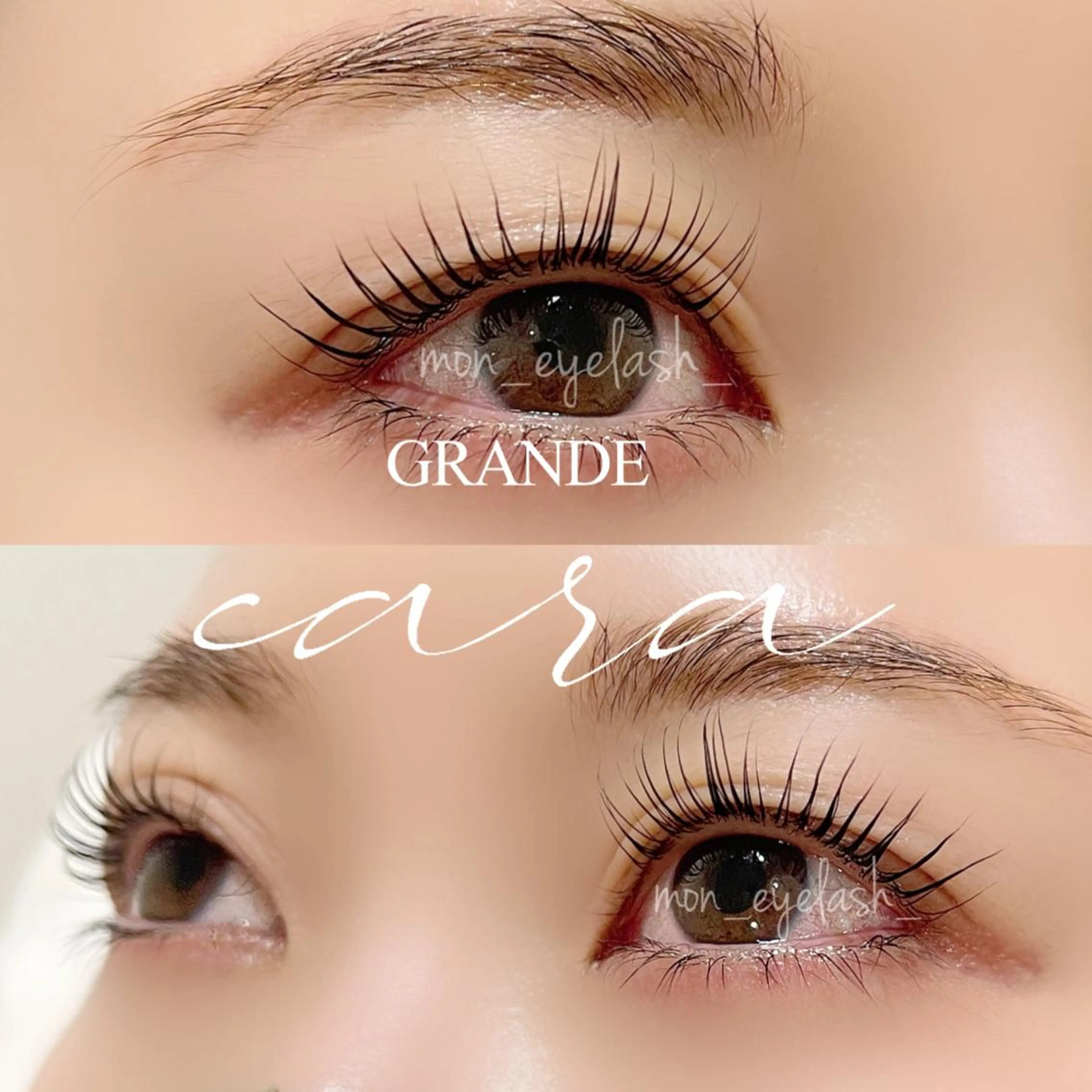 マツエク・マツパ アイブロウ マツパ GRANDEcara 栄　Miki🍀のマツエク・マツパデザイン