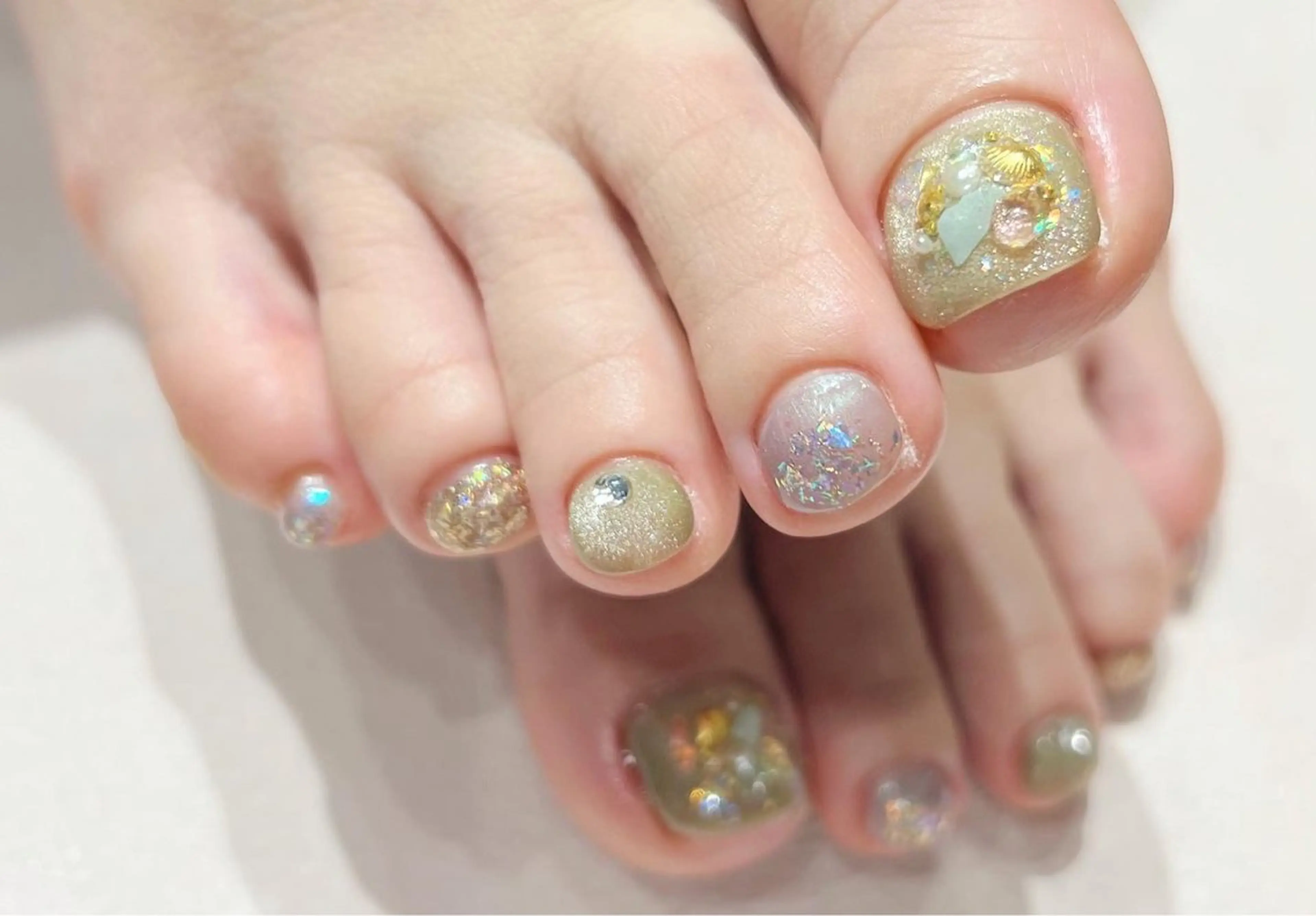 今月のデザイン(フット) ¥8250​〜​→¥7000​〜​の写真