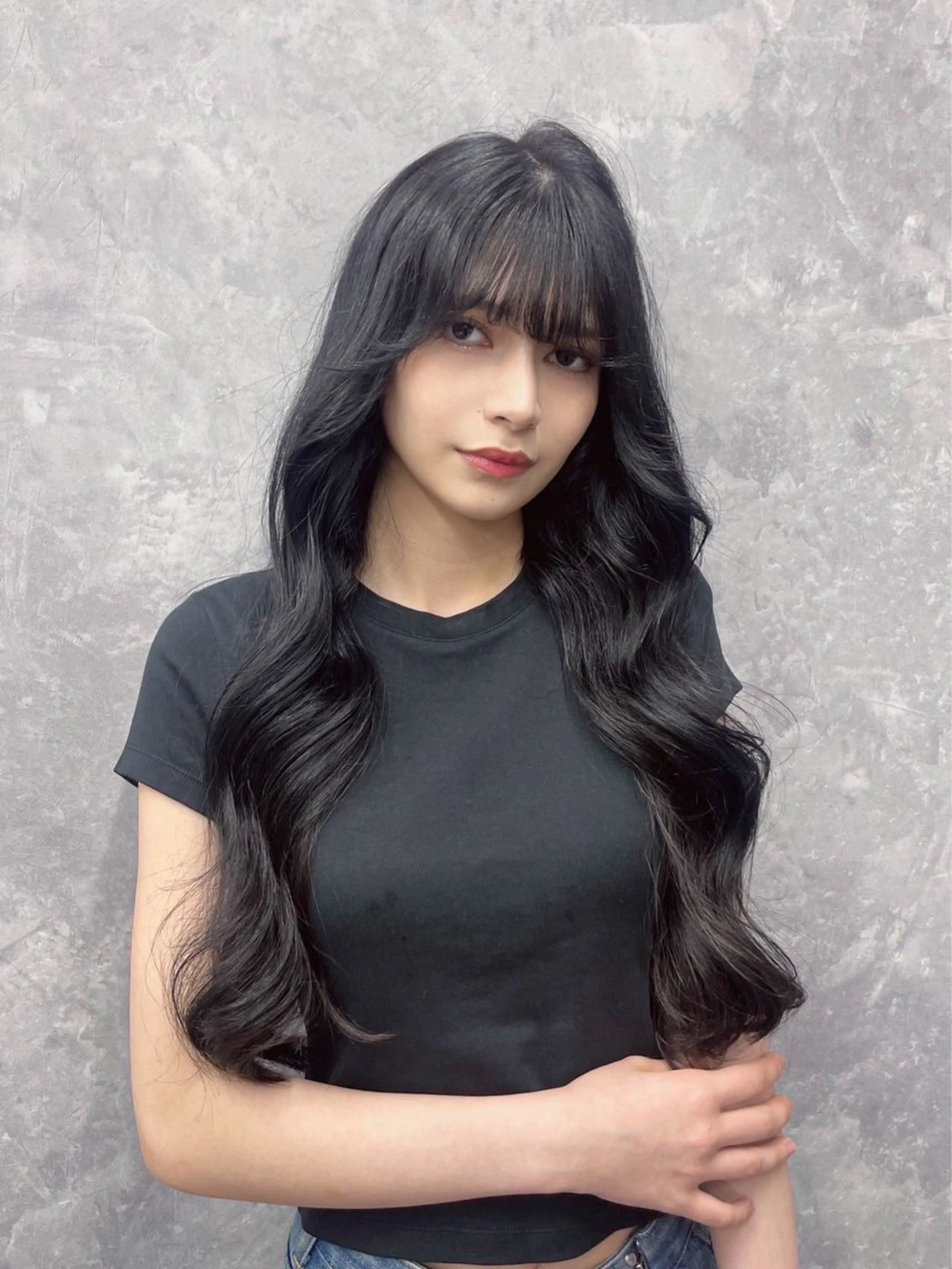 ロング カラー 🫧モテパーマ/ツヤ 縮毛/AI🫧のヘアスタイル