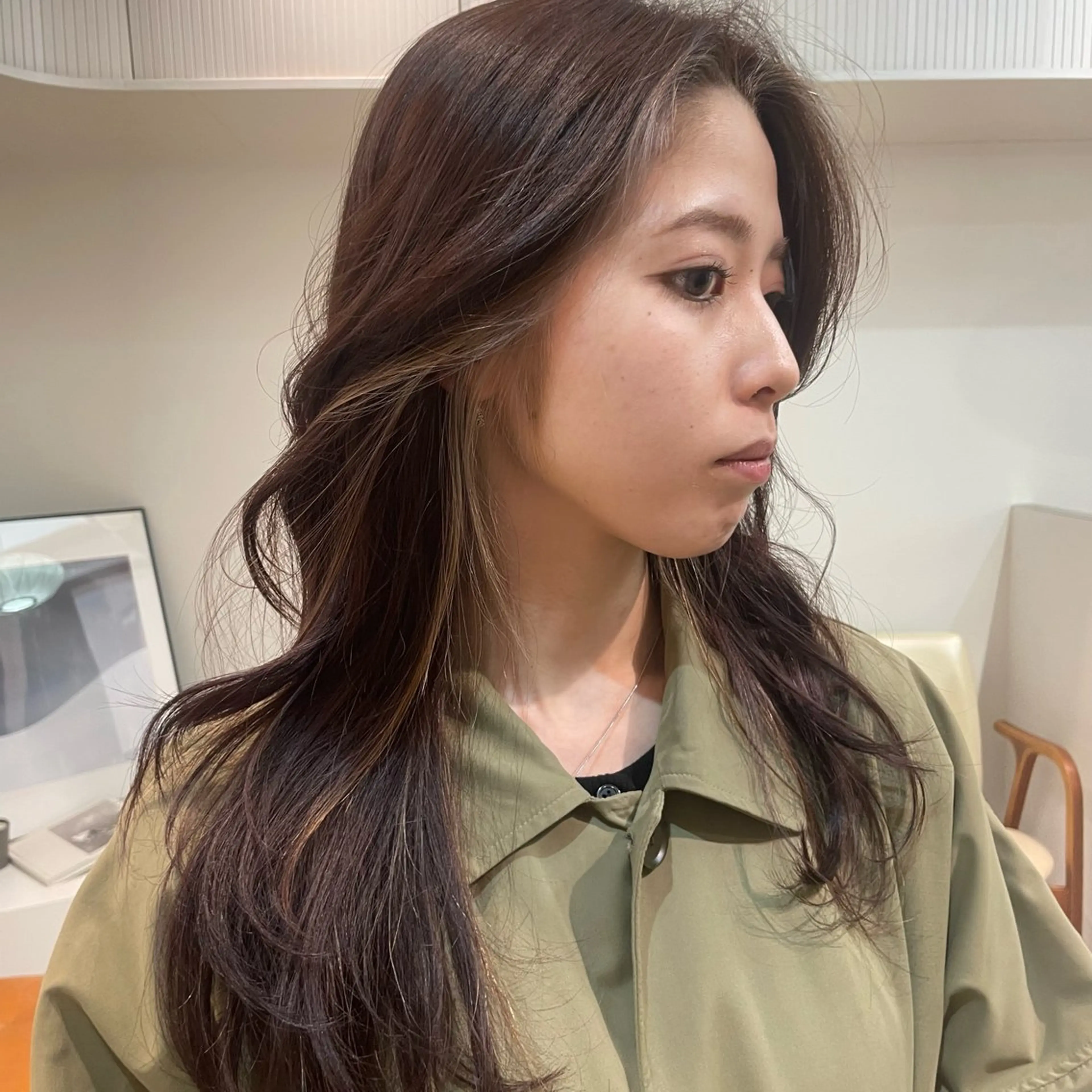 ロング カラー ヘアカラー トリートメント 🪅ブリーチカラー 🪅琉羽Ruuのヘアスタイル