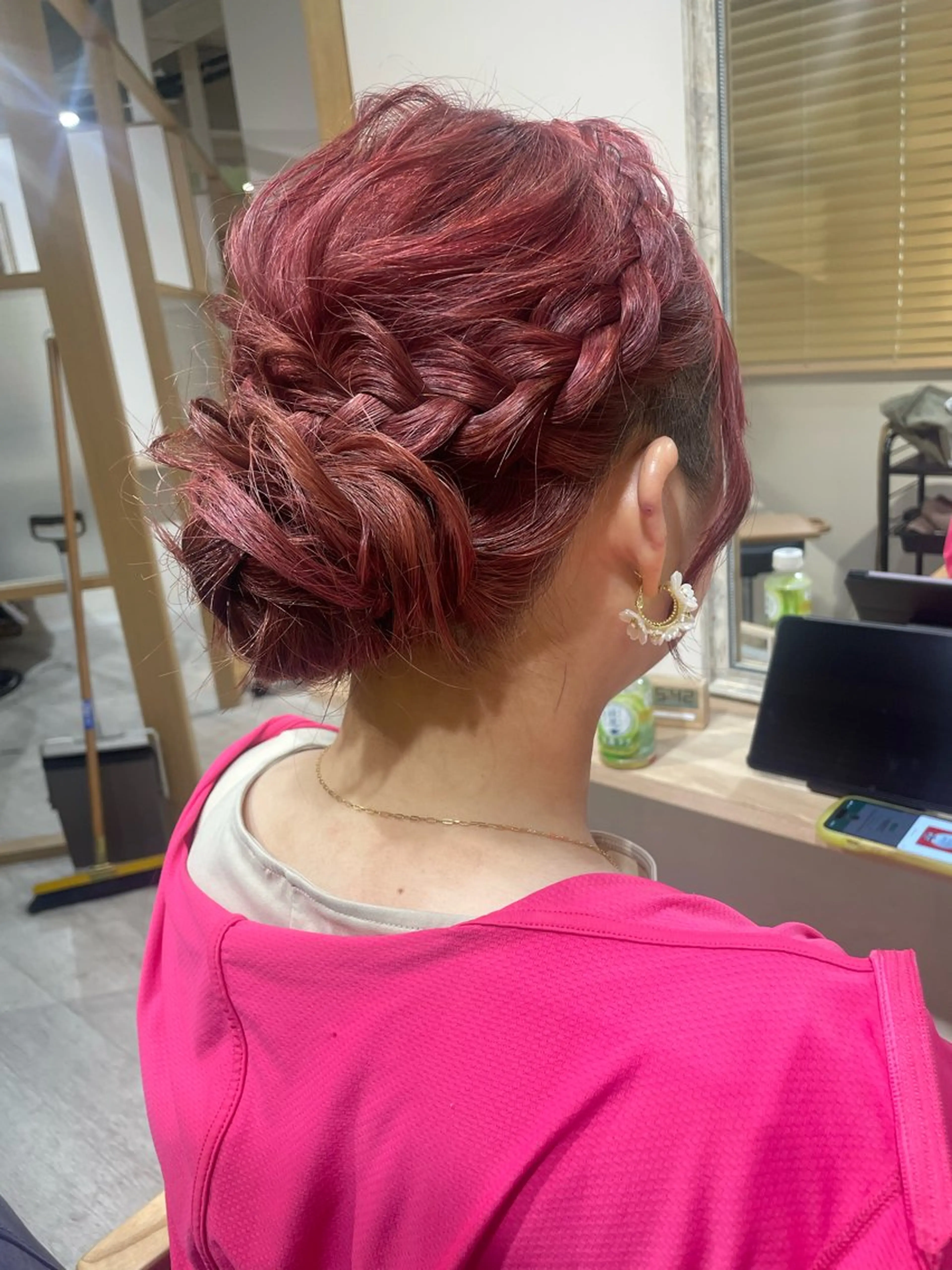 ミディアム ヘアセット Connect Rumiのヘアスタイル