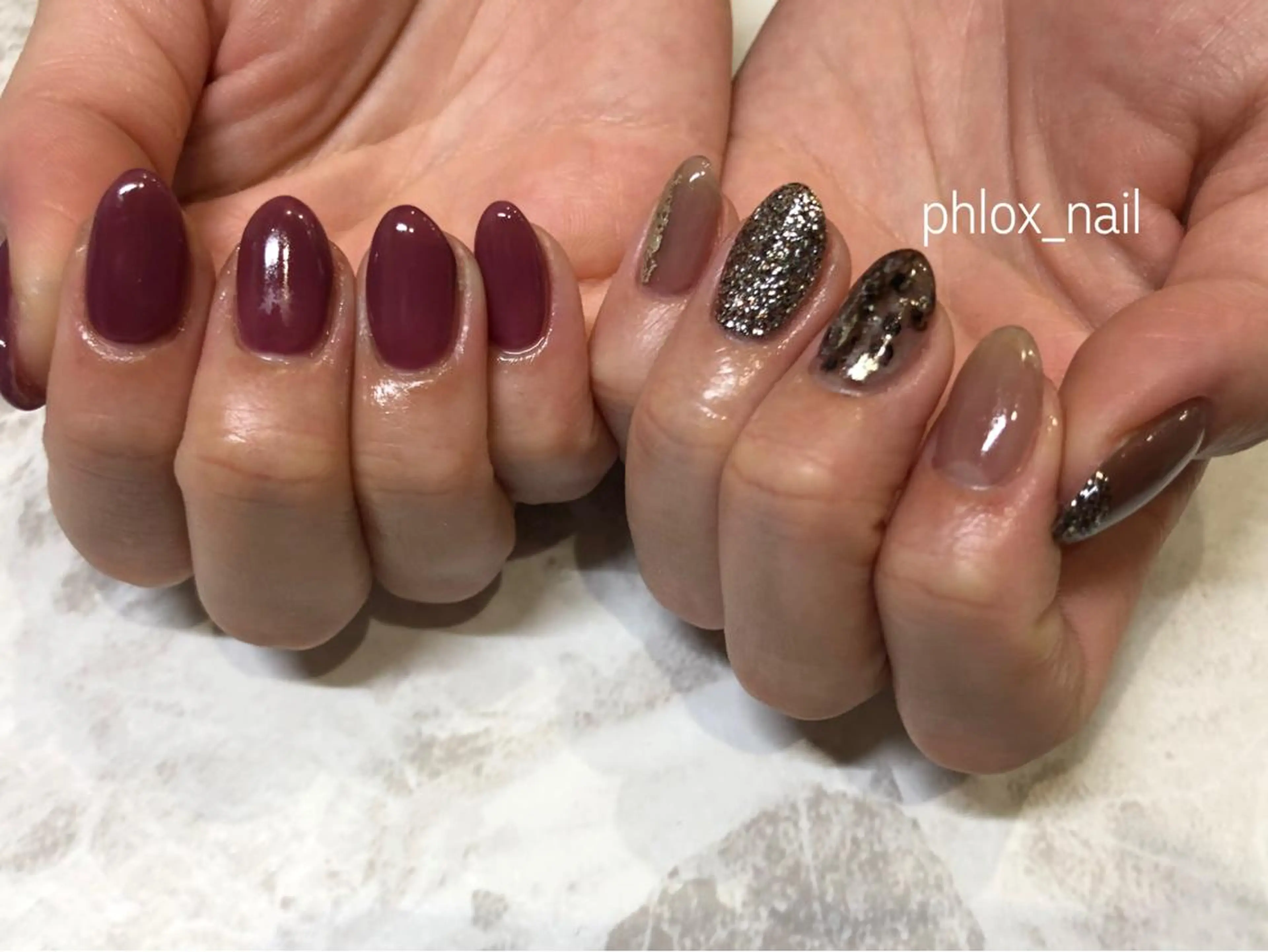 ネイル s/w ＿shokoのネイルデザイン