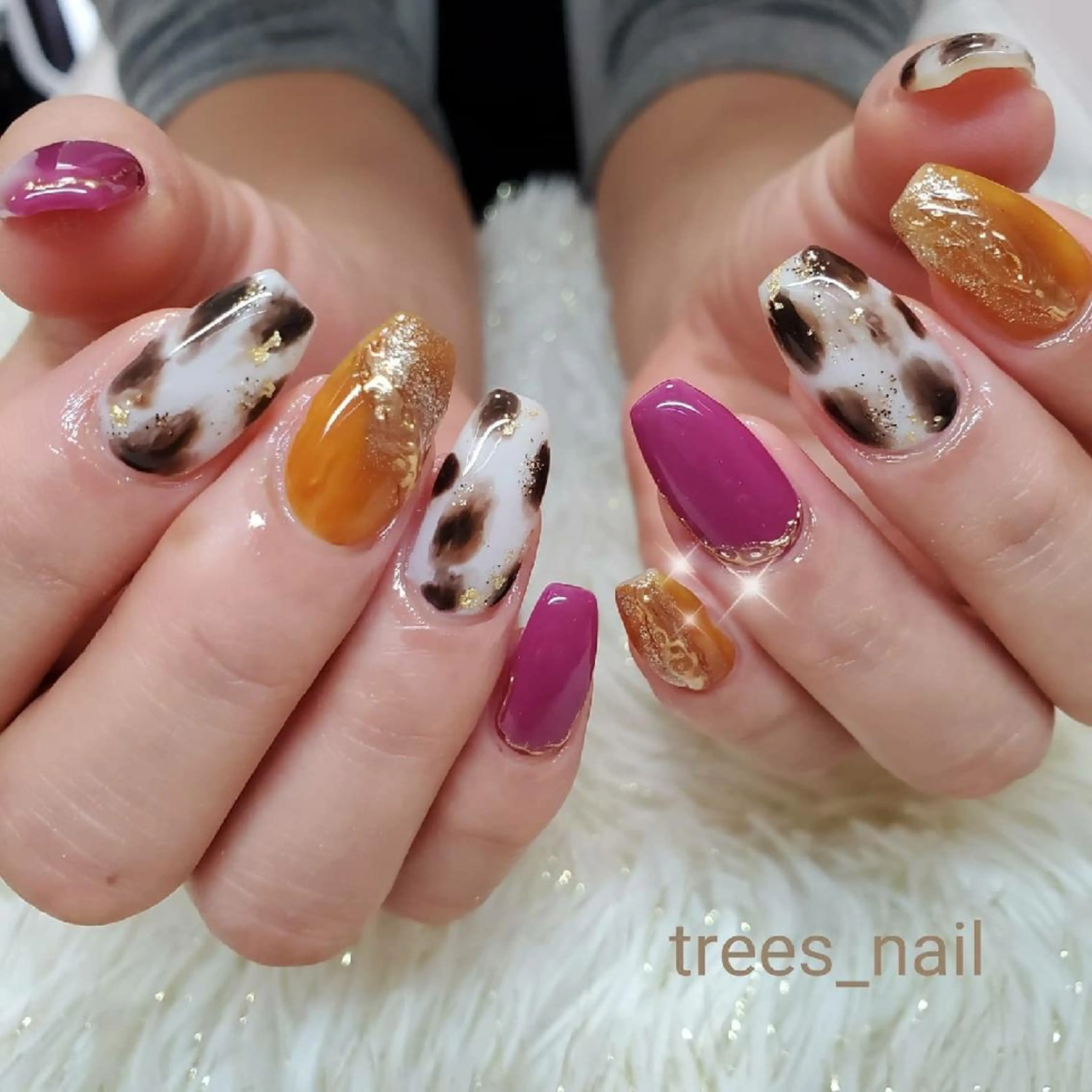 ネイル trees_ nailのネイルデザイン