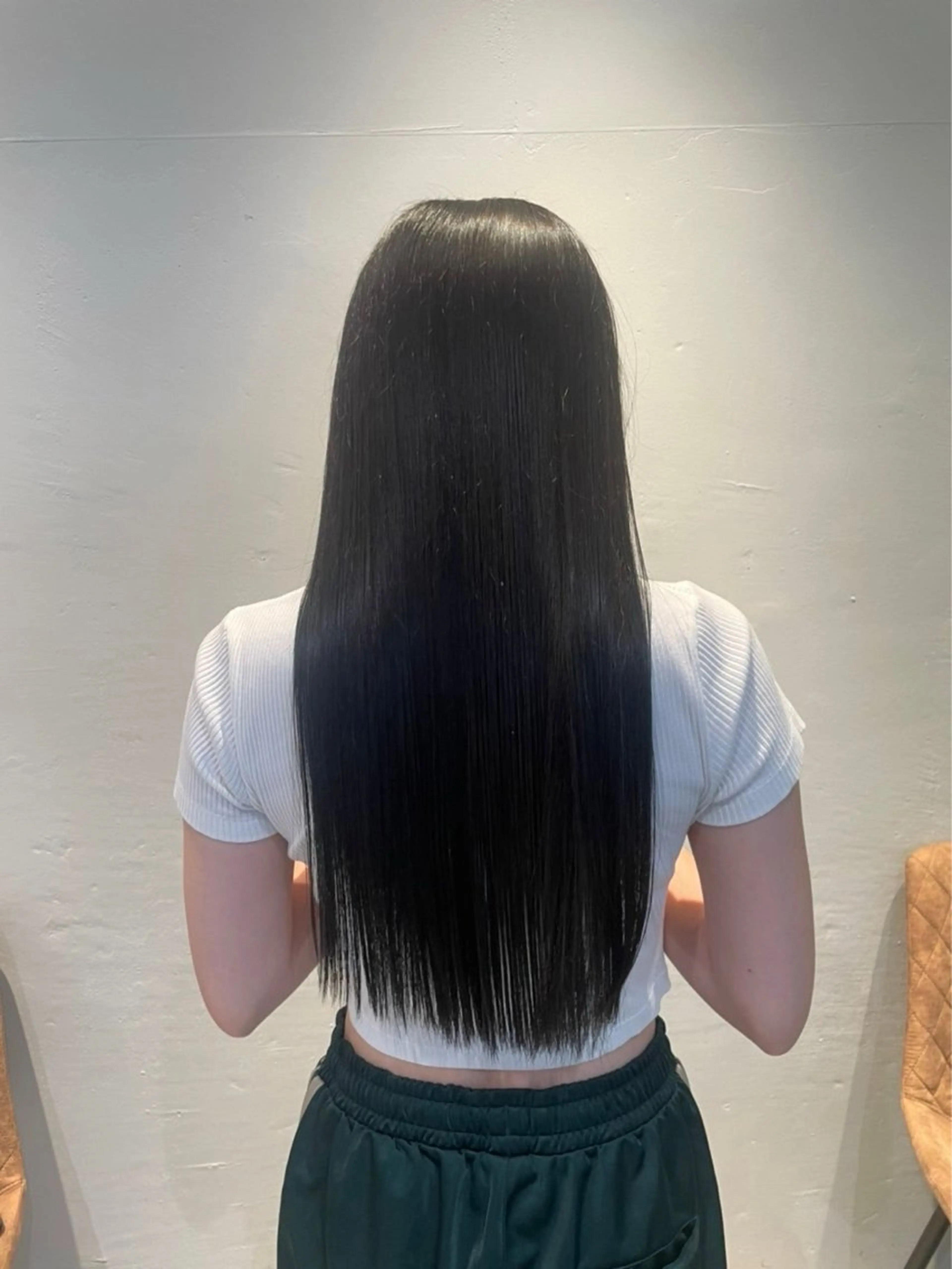 ロング 髪質改善 トリートメント カット トリートメント りあの🎀 /暖色カラー🍒のヘアスタイル