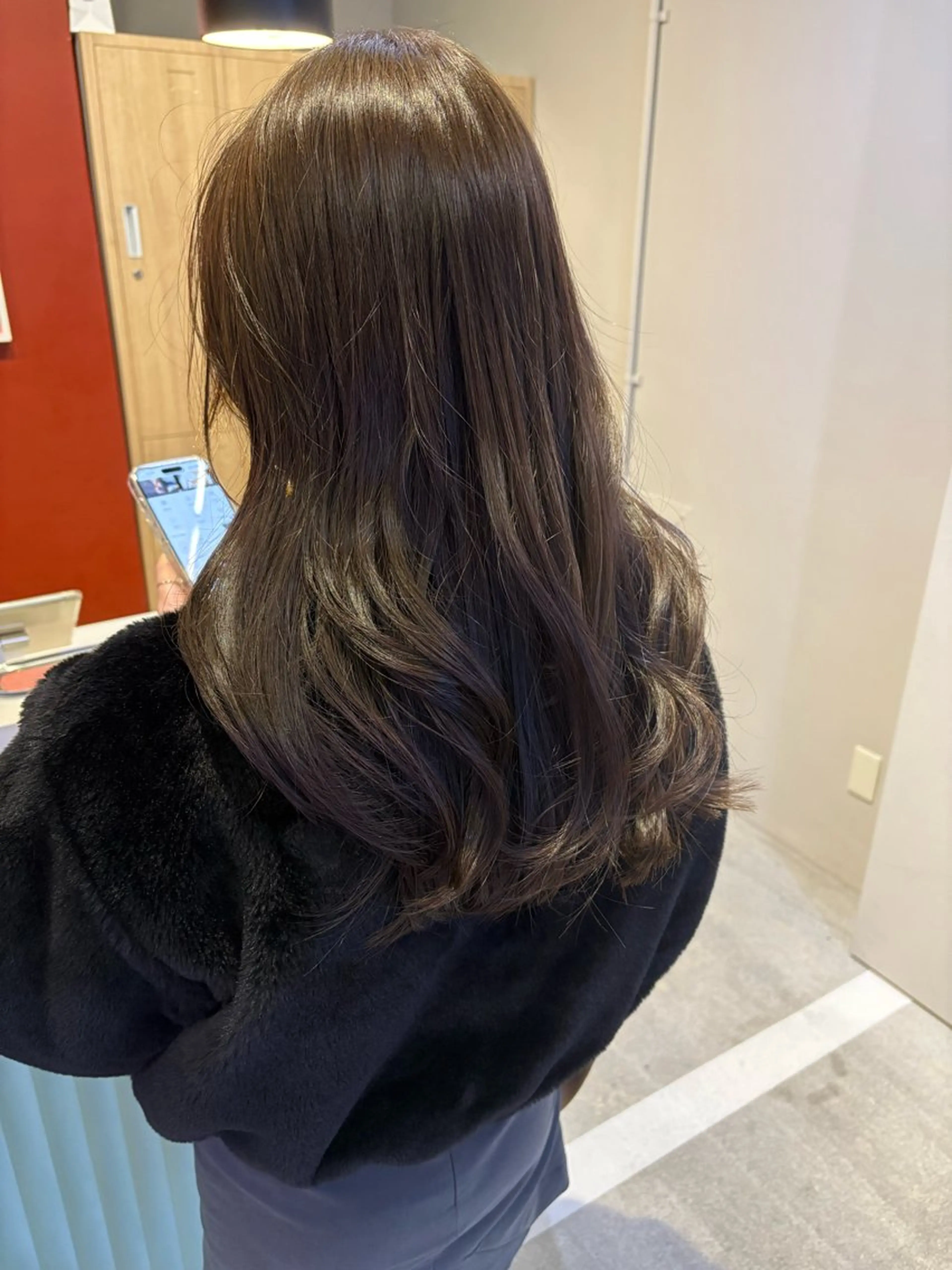 ロング カット ヘアカラー トリートメント レイヤーカット ✨️奥田良太✨️のヘアスタイル