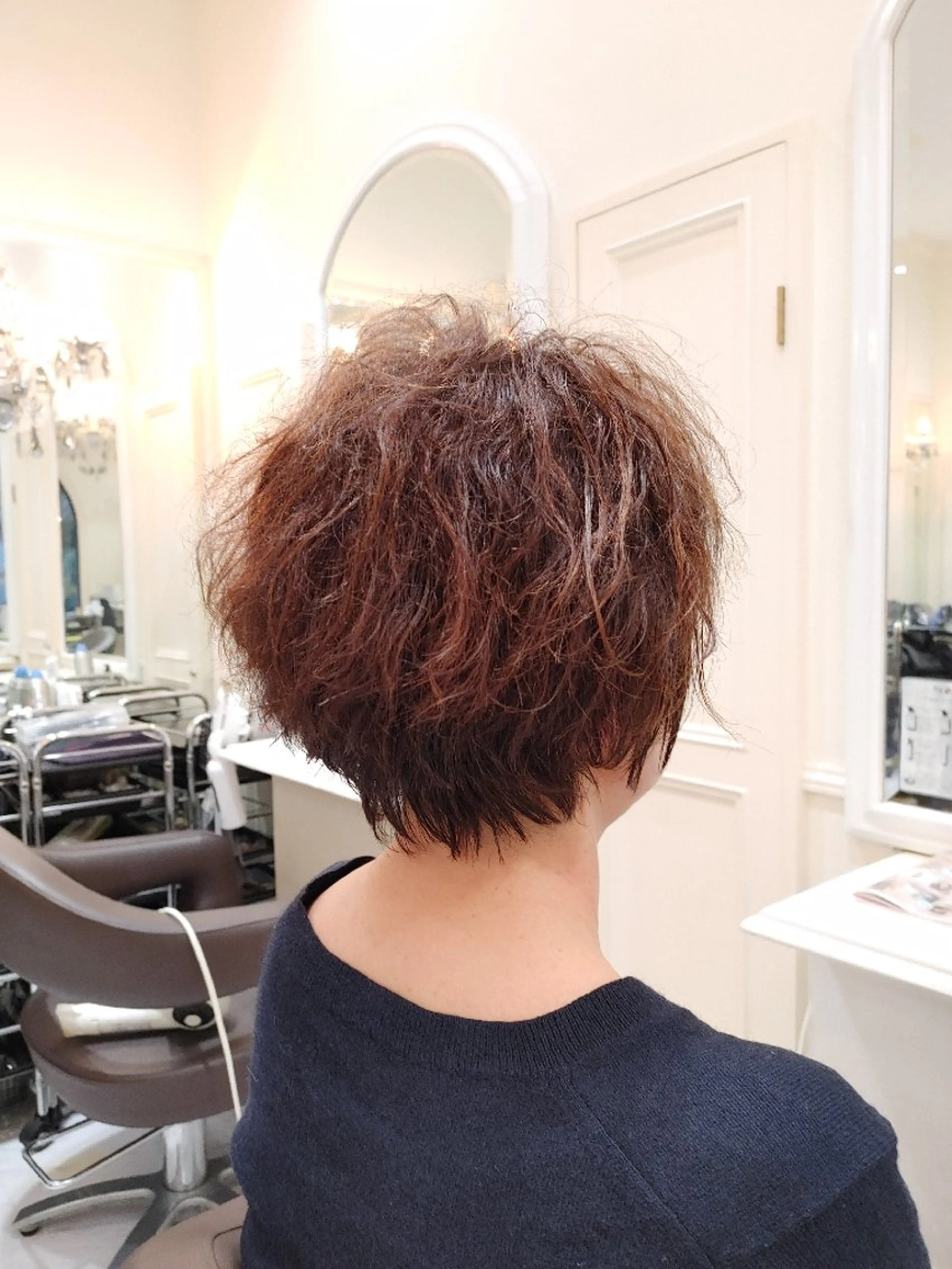 ショート パーマ 中村 裕昭のヘアスタイル
