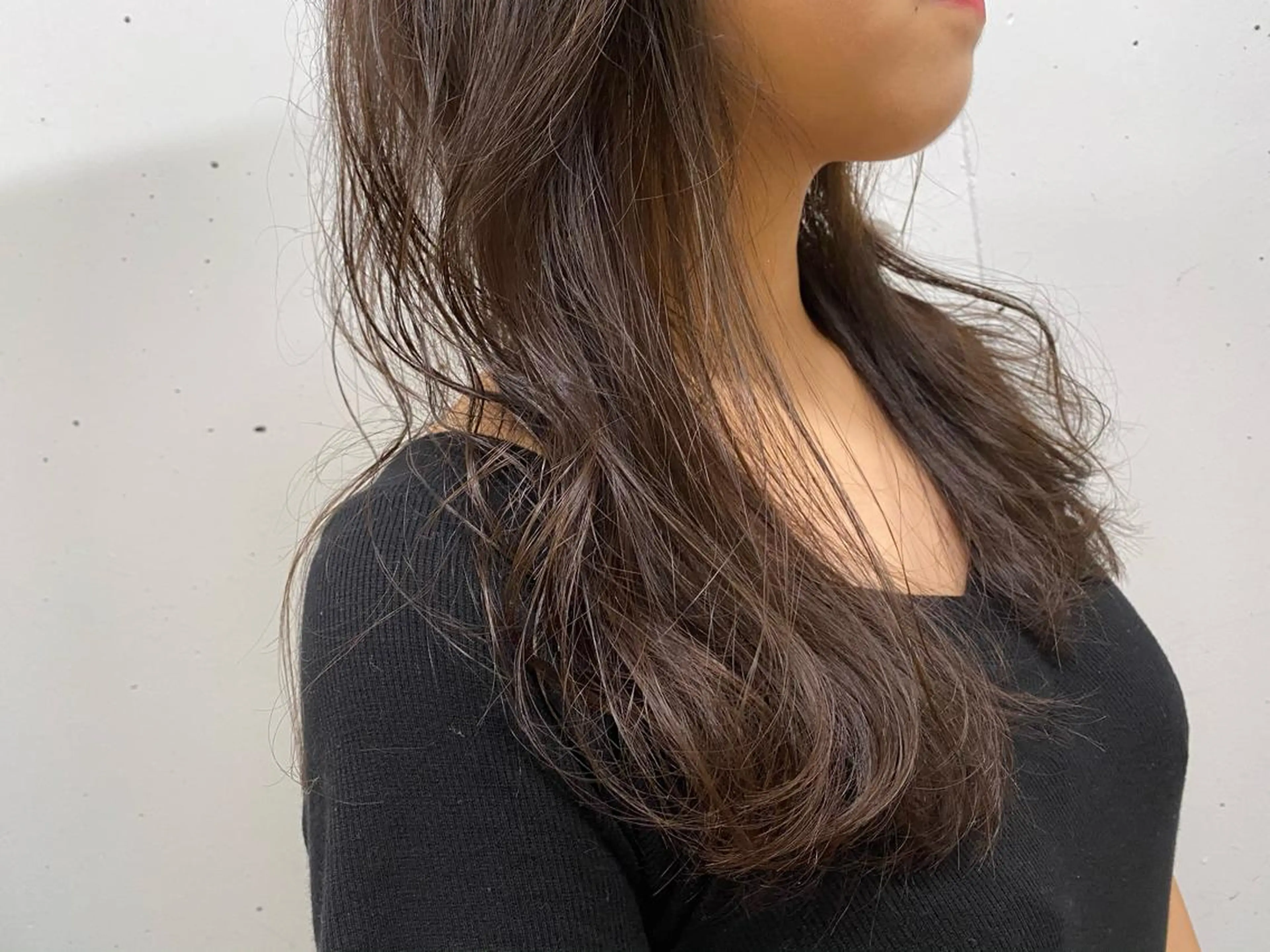 ロング カラー 栗田 大輝のヘアスタイル