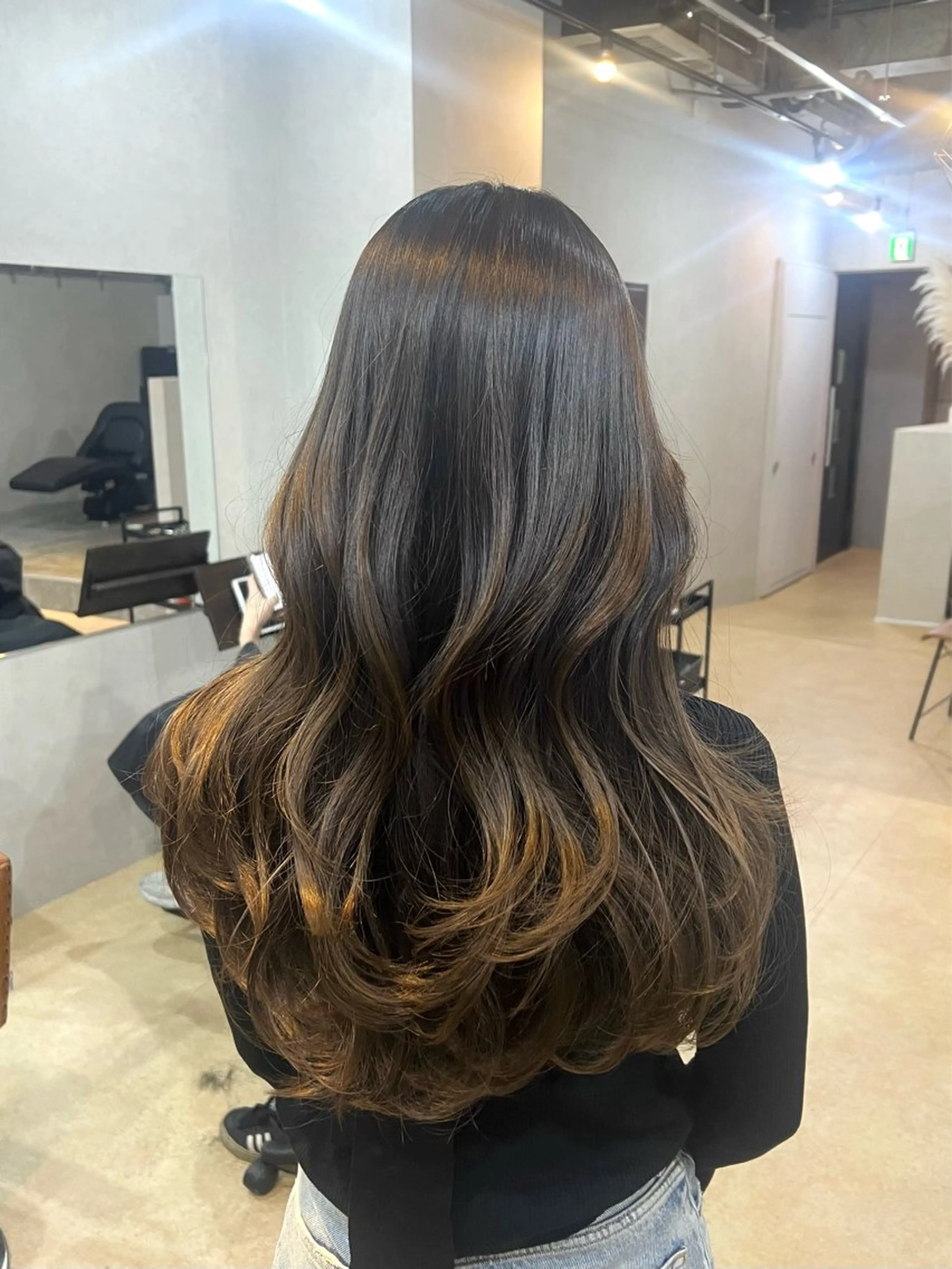 ロング カット ヘアカラー トリートメント 店長/レイヤーカット /大東悠生のヘアスタイル