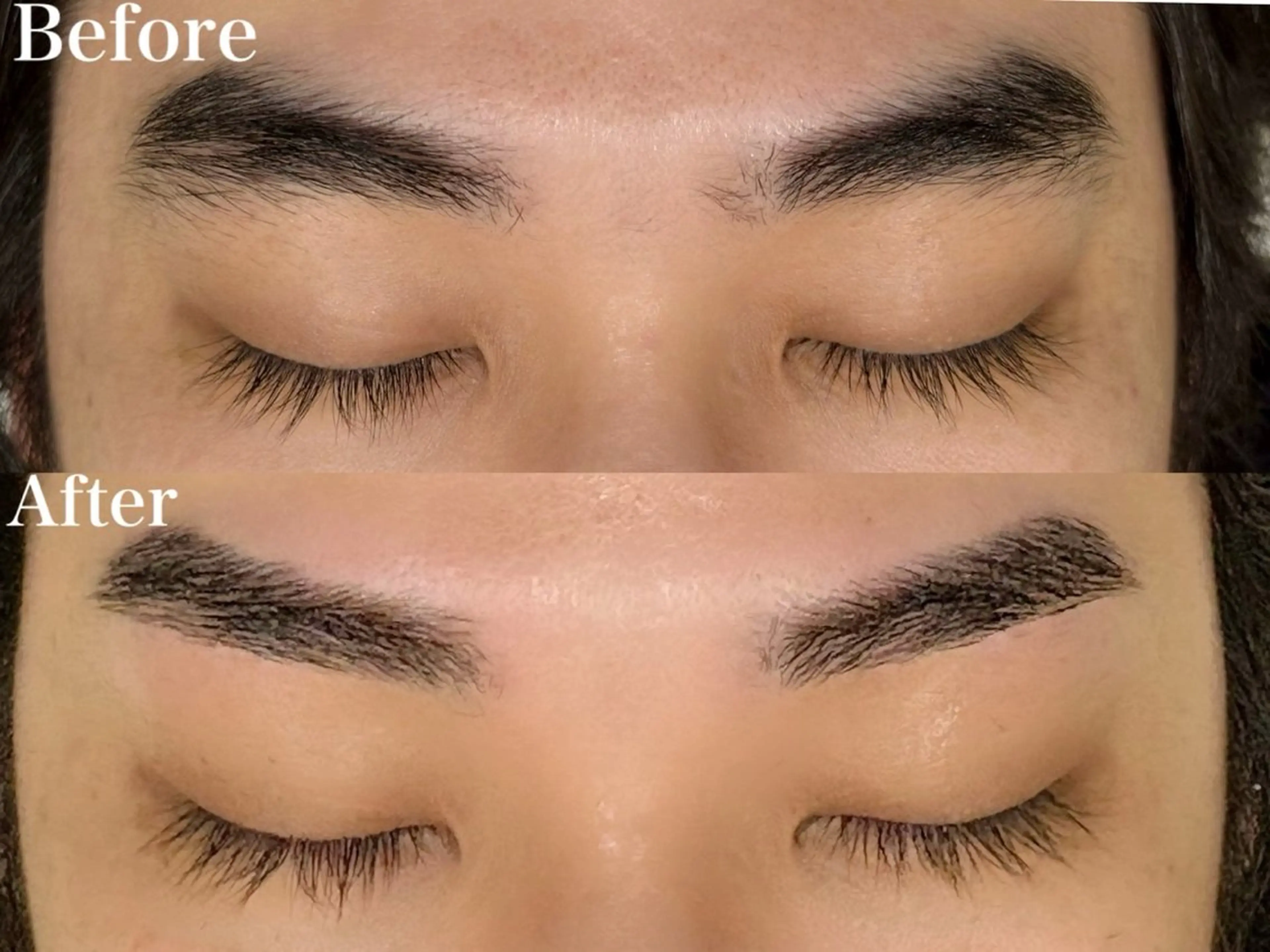 【アイブロウ】メンズ美眉スタイリング（眉WAX＋ツイジング＋カット）の写真