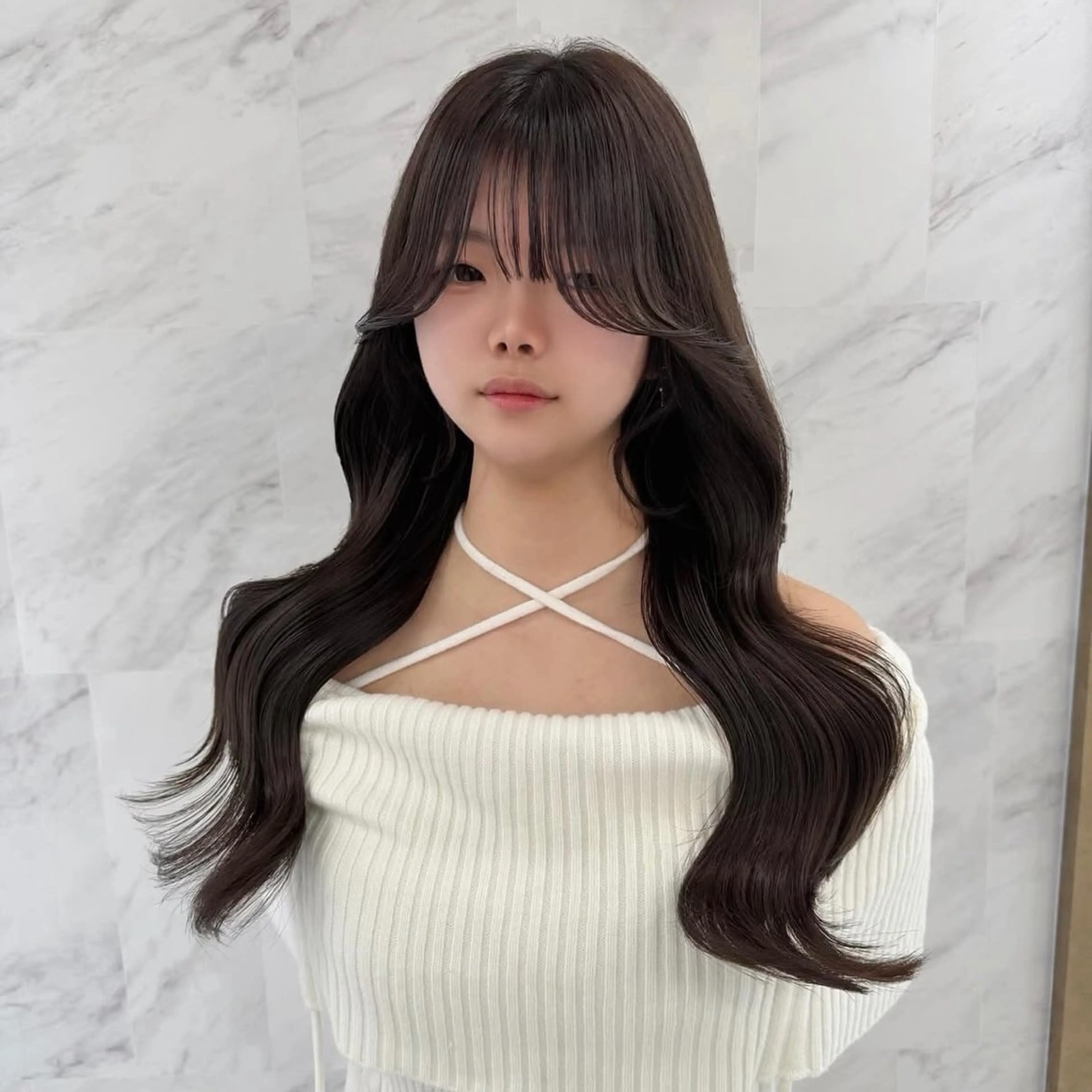 【2月限定クーポン‼️】💎似合わせカット＋うる艶カラー＋ナノトリートメント💎(中目黒、代官山、渋谷、表参道)の写真