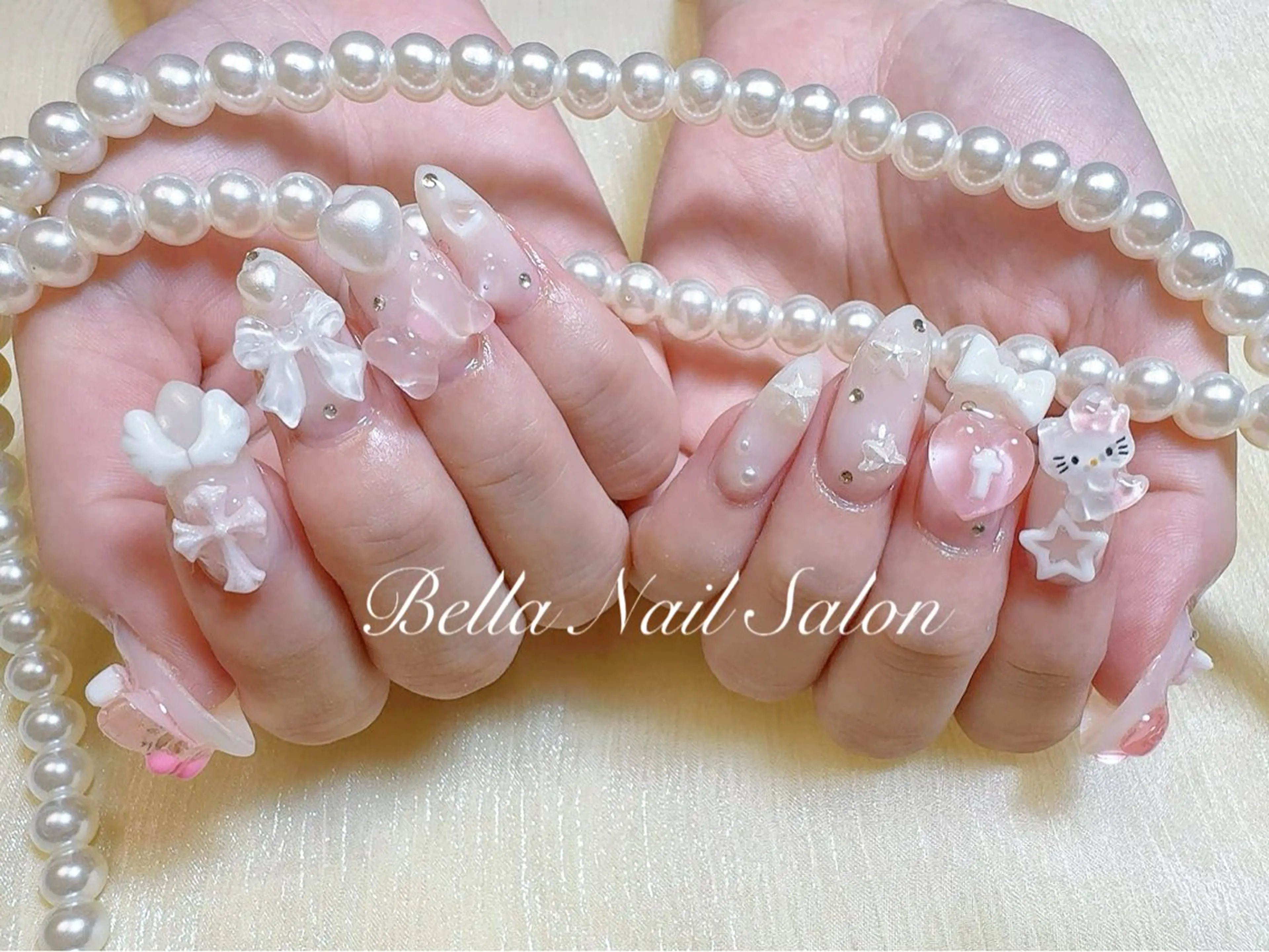 ネイル ハンドネイル Bella Nail Salonパラジェルのネイルデザイン