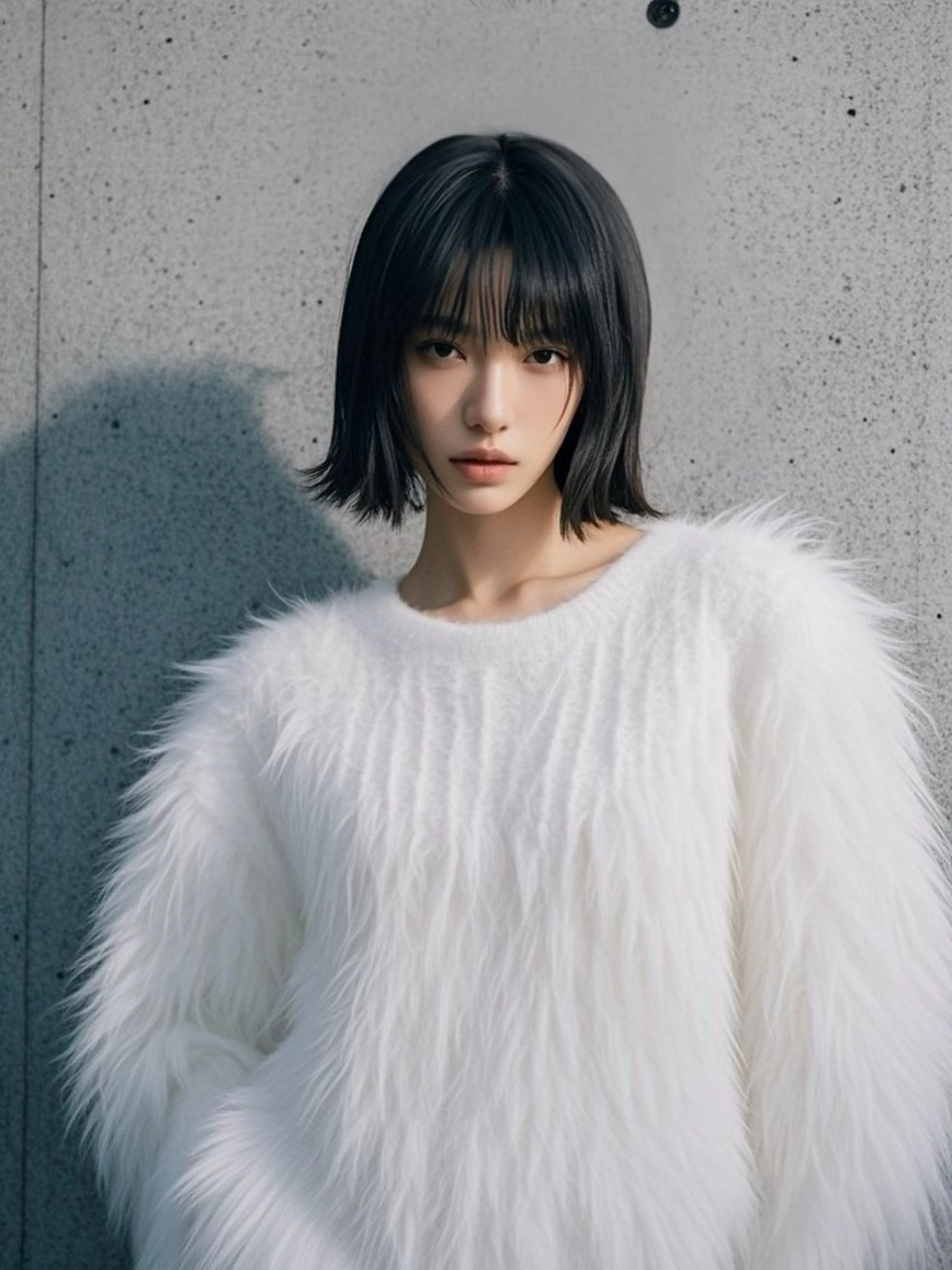 ミディアム ショートボブ ミディアムレイヤー ミディアムパーマ アッシュ ボブ カット 縮毛矯正 ウルフカット 811 大阪梅田 ウルフのヘアスタイル