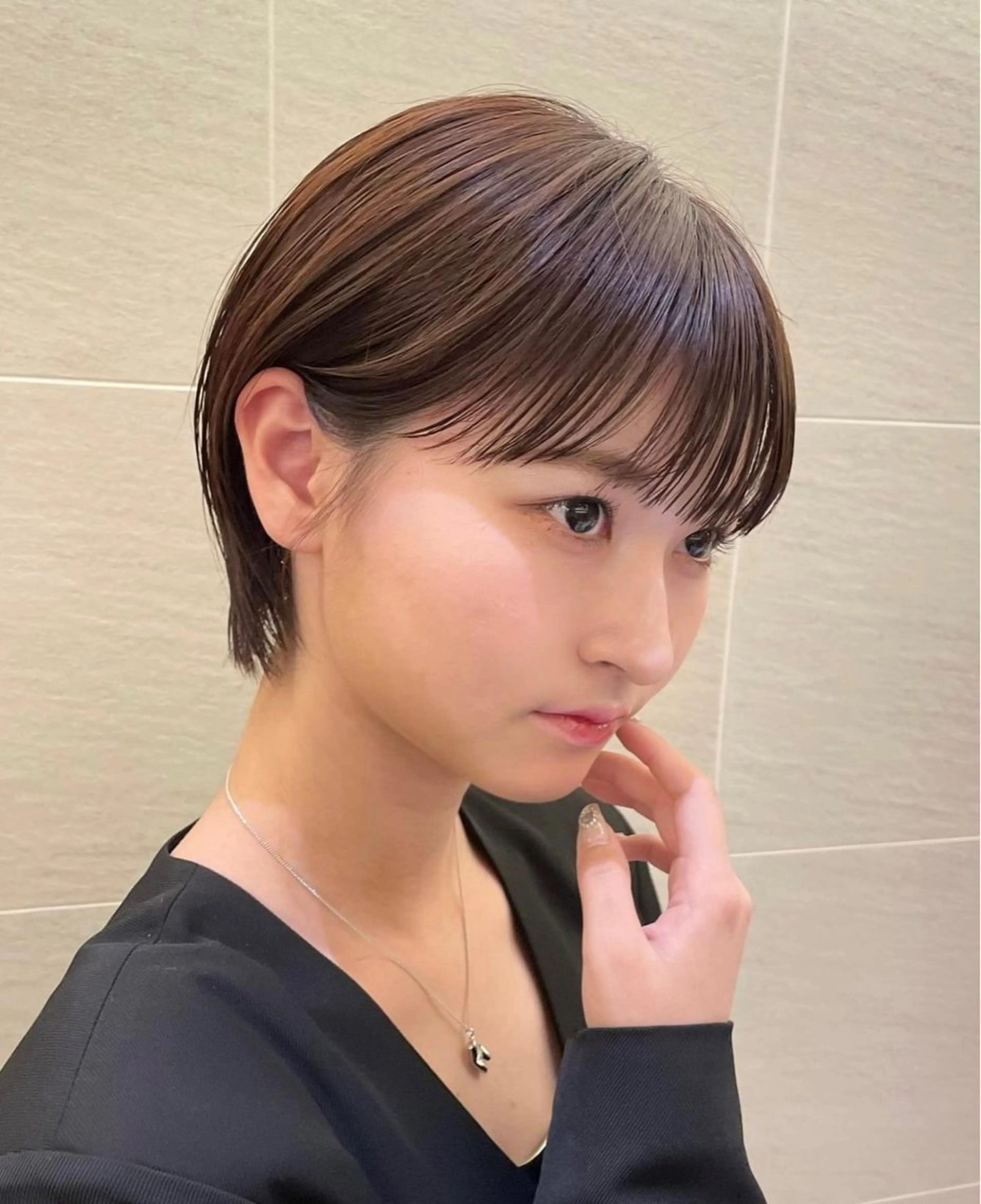 ショート ボブ ショートヘア 撮影モデル様募集 直樹のヘアスタイル