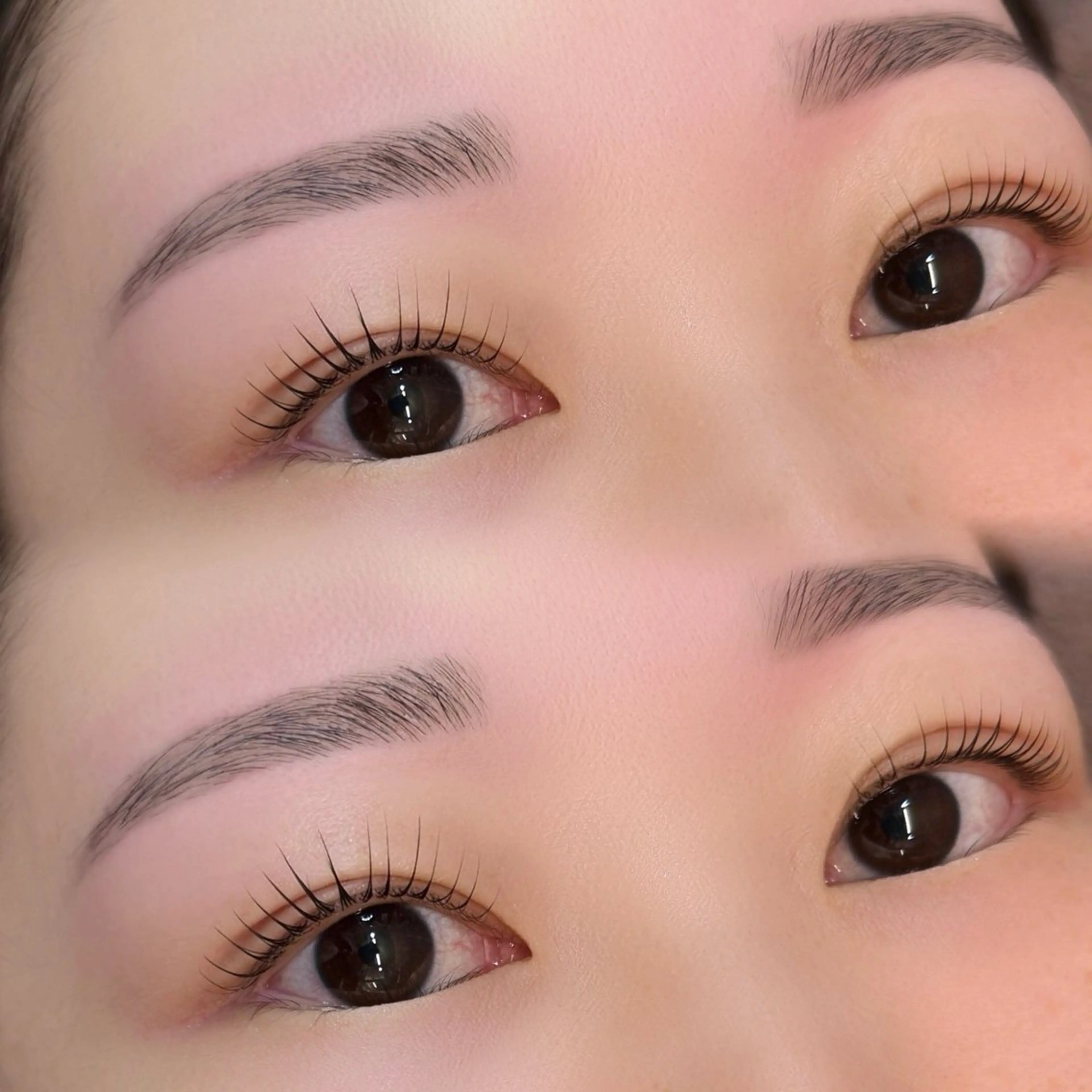 マツエク・マツパ 束感まつ毛 パリジェンヌラッシュリフト まつげパーマ 一重×まつ毛パーマ fein.Ruka ♡垢抜け美眉のマツエク・マツパデザイン