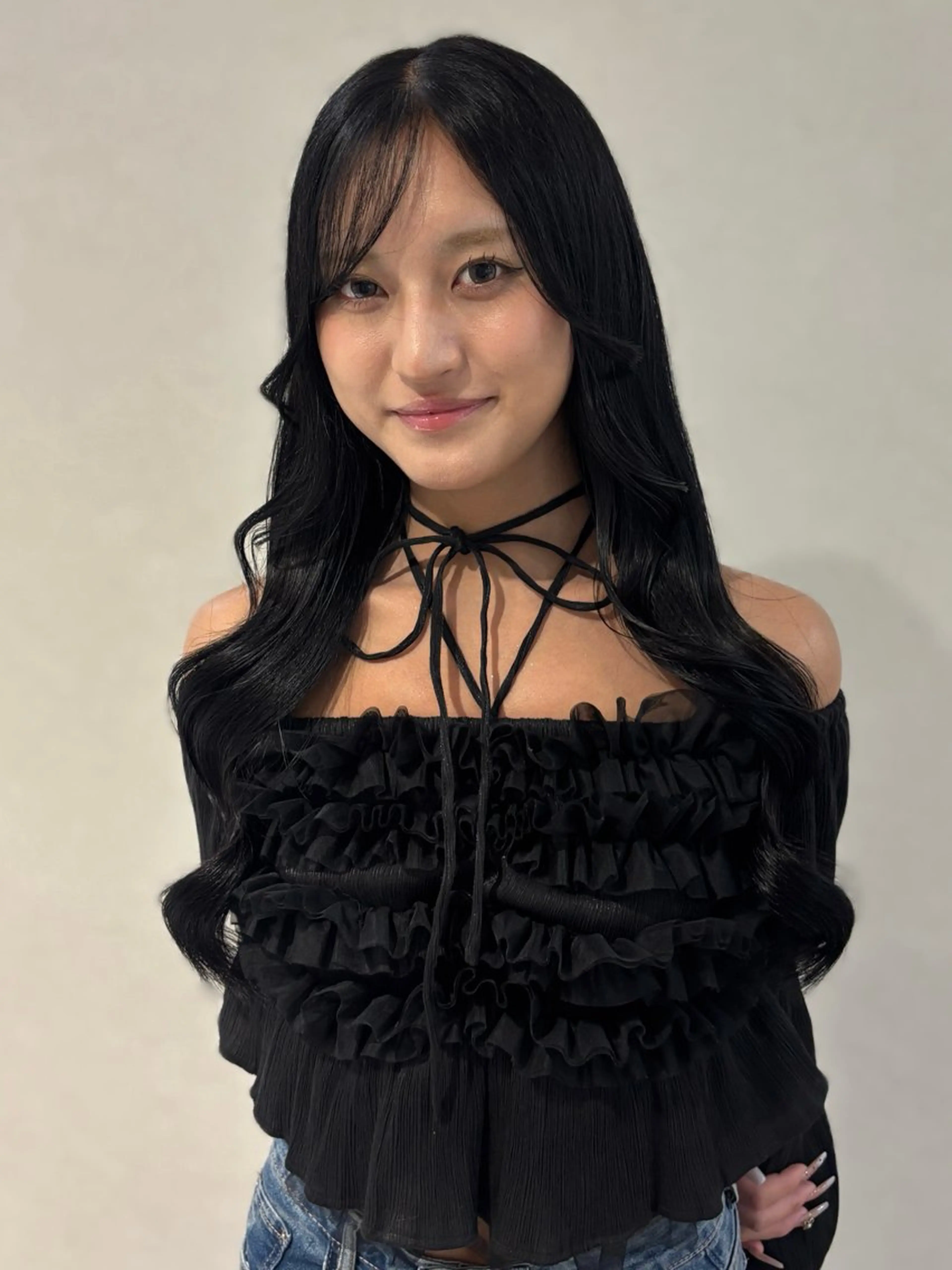 ロング カラー カット ヘアカラー トリートメント CHAINON×FeM#所属・名駅/sHiHo/透 明感カラー✨🎀/のヘアスタイル