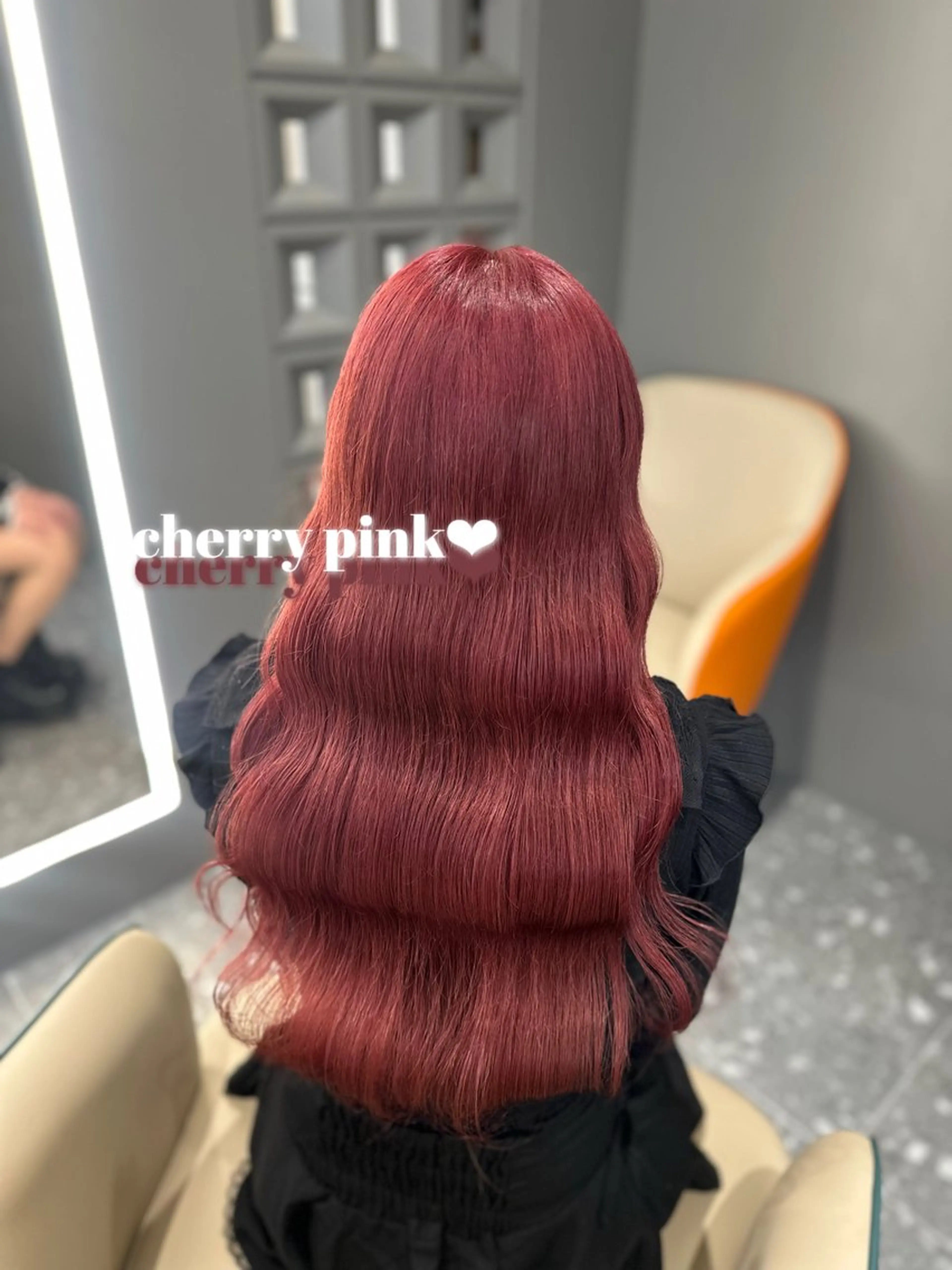 ロング カラー ヘアカラー 🎀ちゃんりお🎀 /ブリーチなしカラーのヘアスタイル