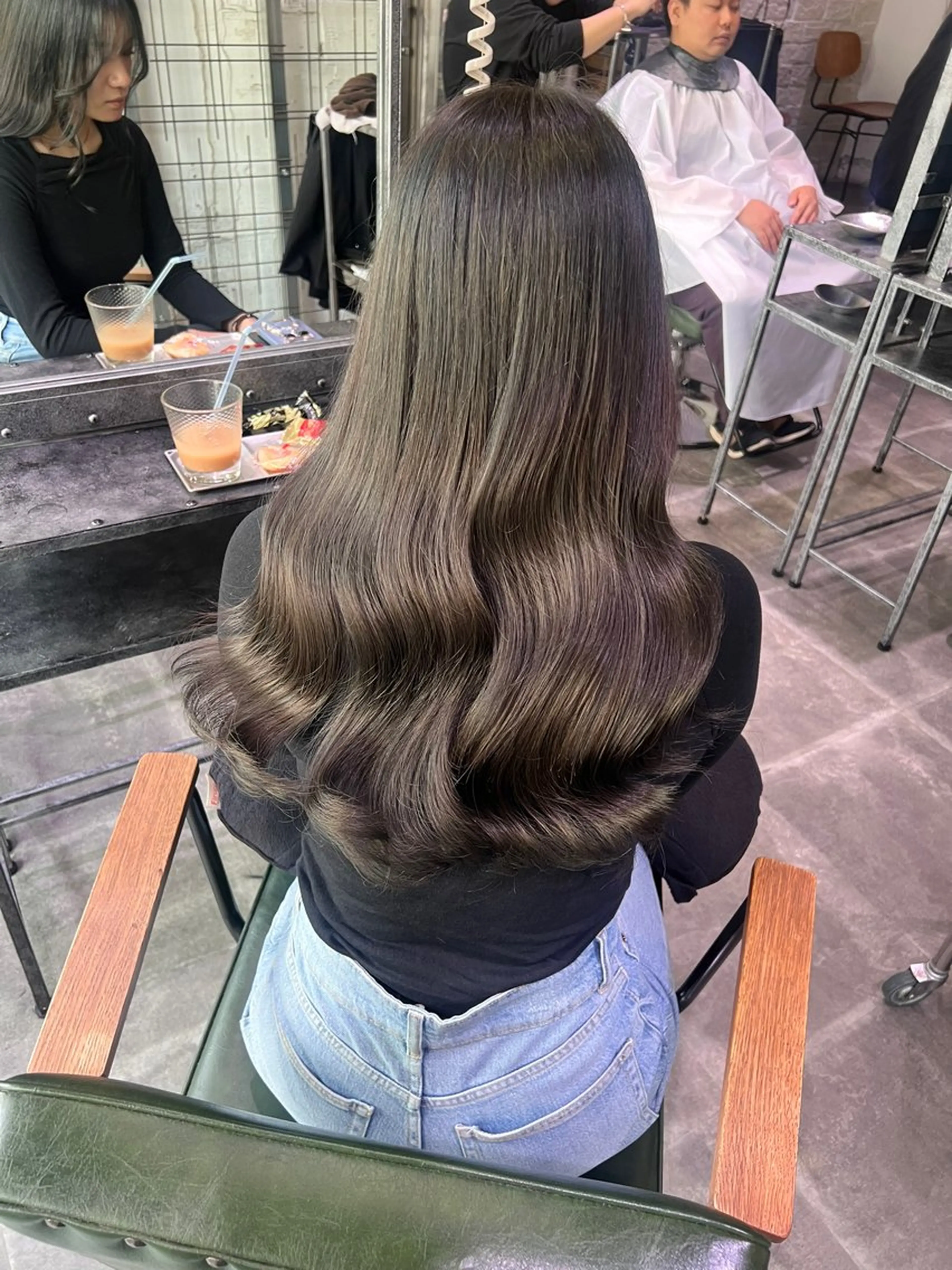 カラー カット ヘアカラー AYANE 韓国ヘア /レイヤーカットのヘアスタイル