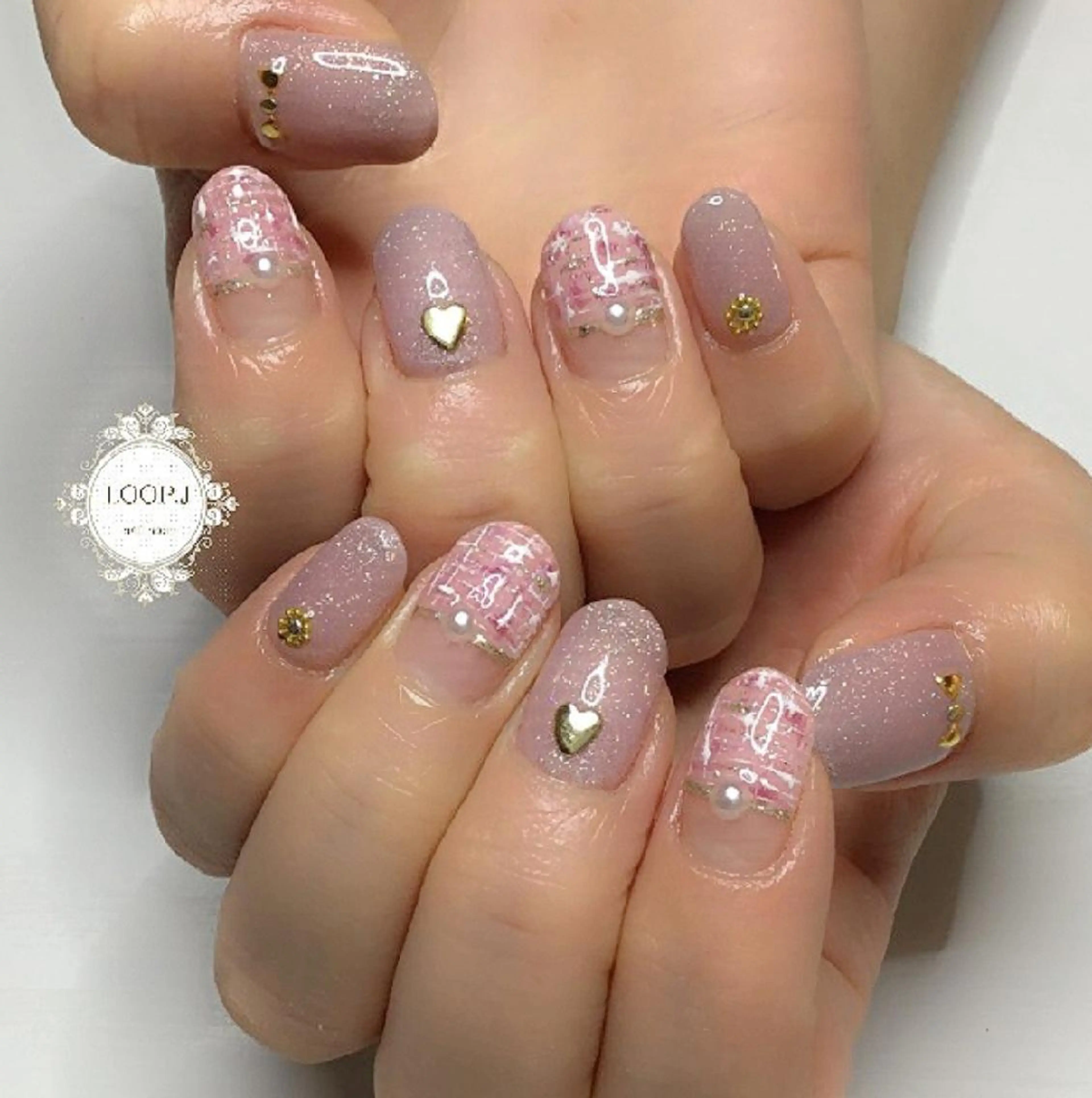 ネイル ハンドネイル おおくぼ めぐみのネイルデザイン