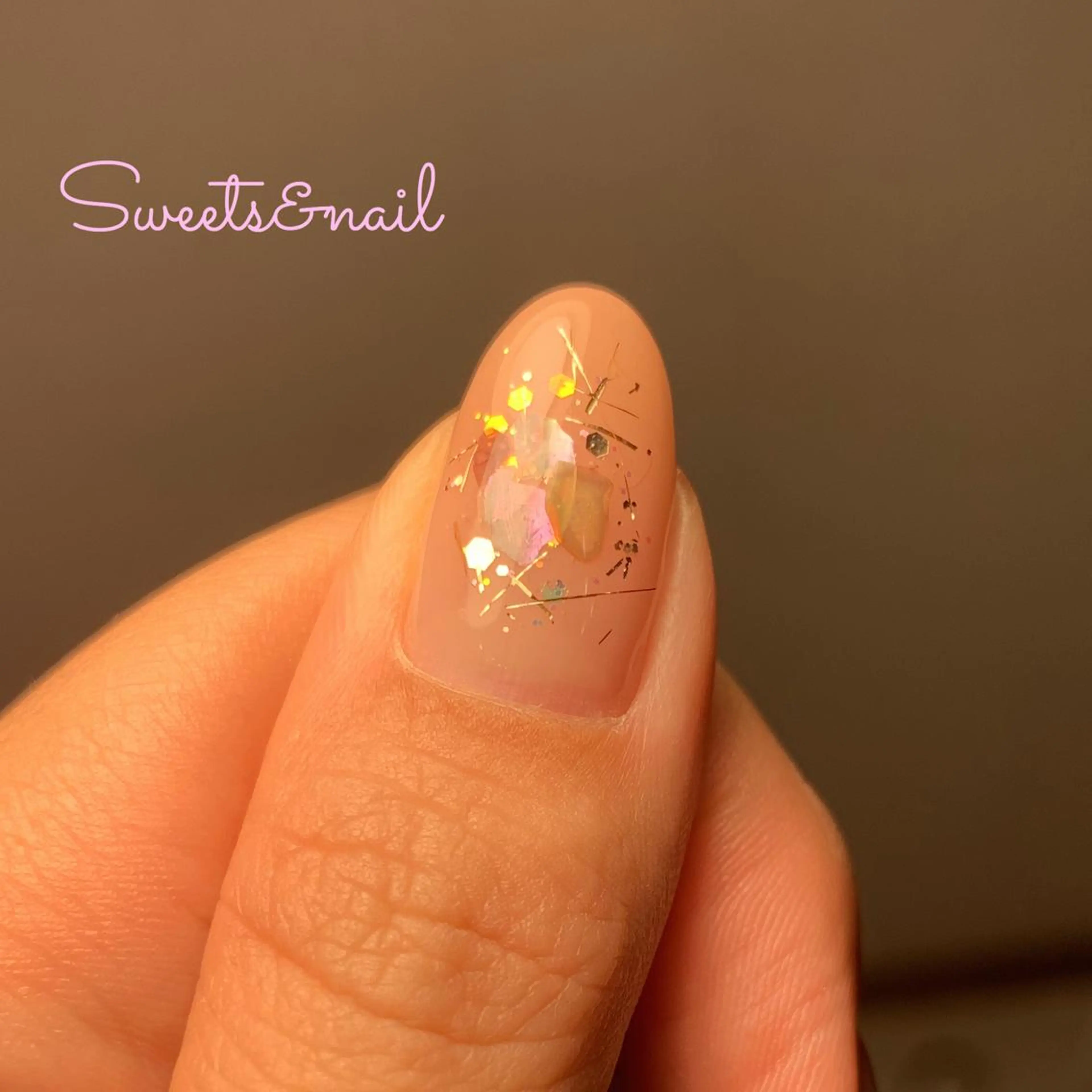 ネイル ラメ(グリッター) Sweets＆ nail みなこのネイルデザイン