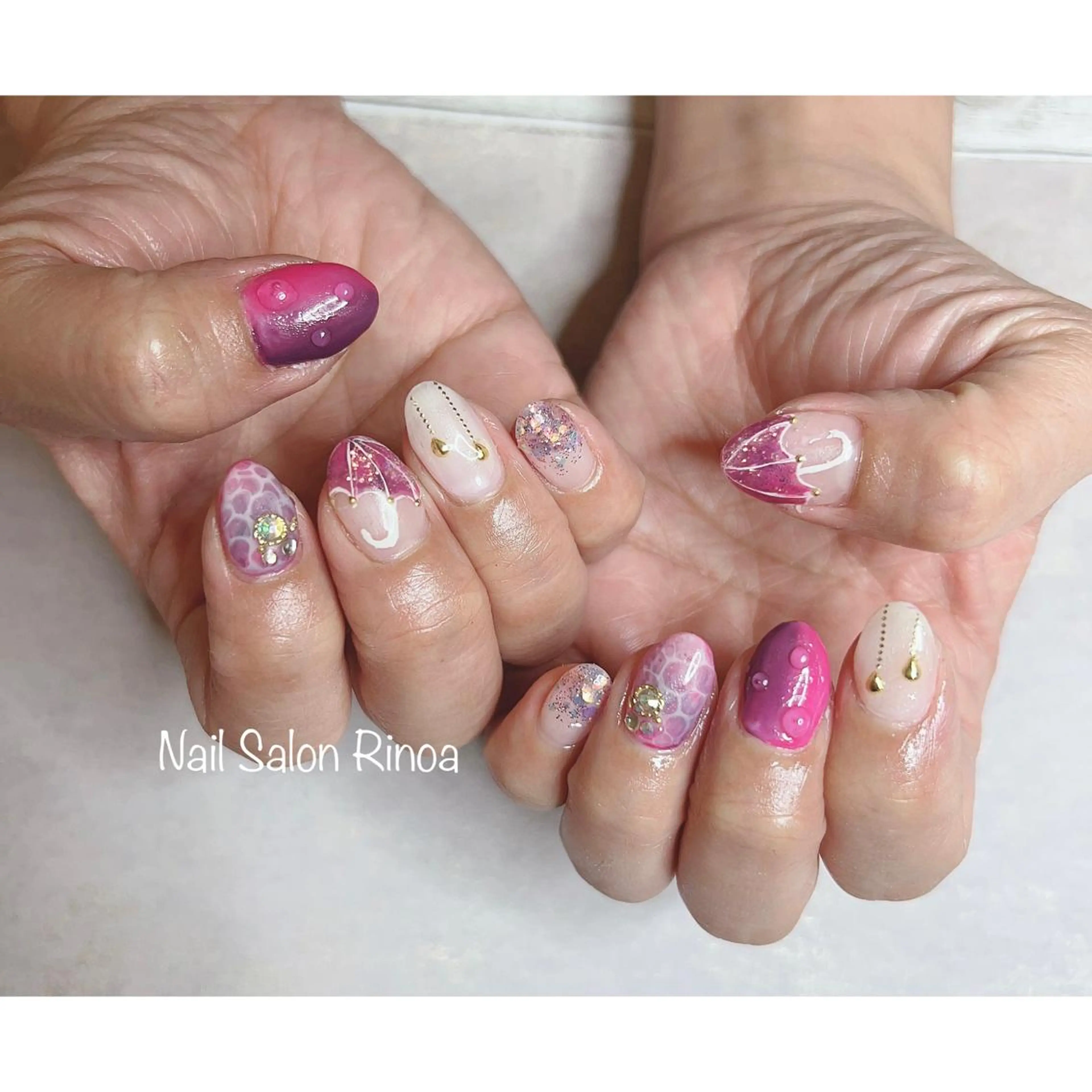 ネイル Nail Salon Rinoaのネイルデザイン