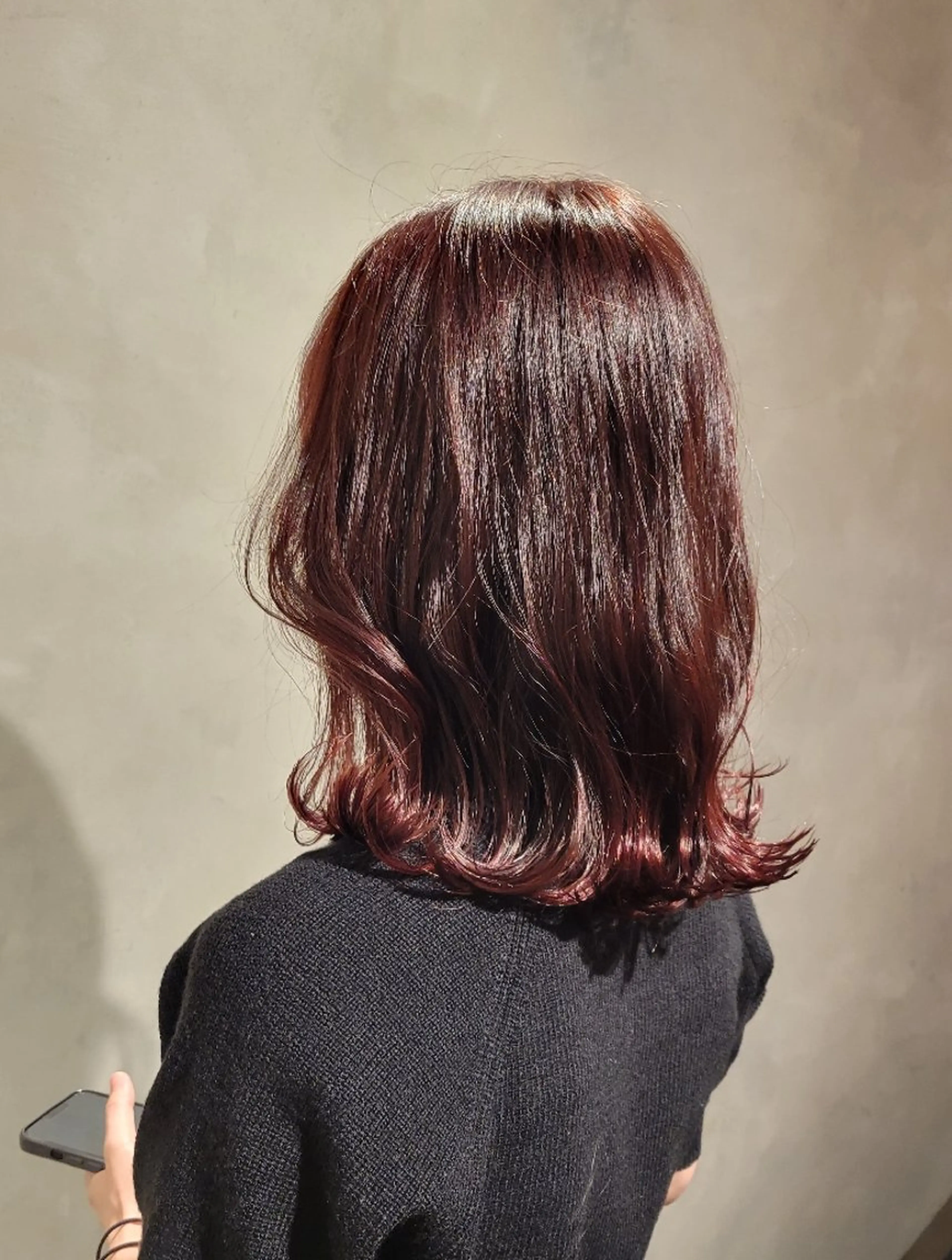 ミディアム Ayu🐾 ブリーチ無しカラーのヘアスタイル