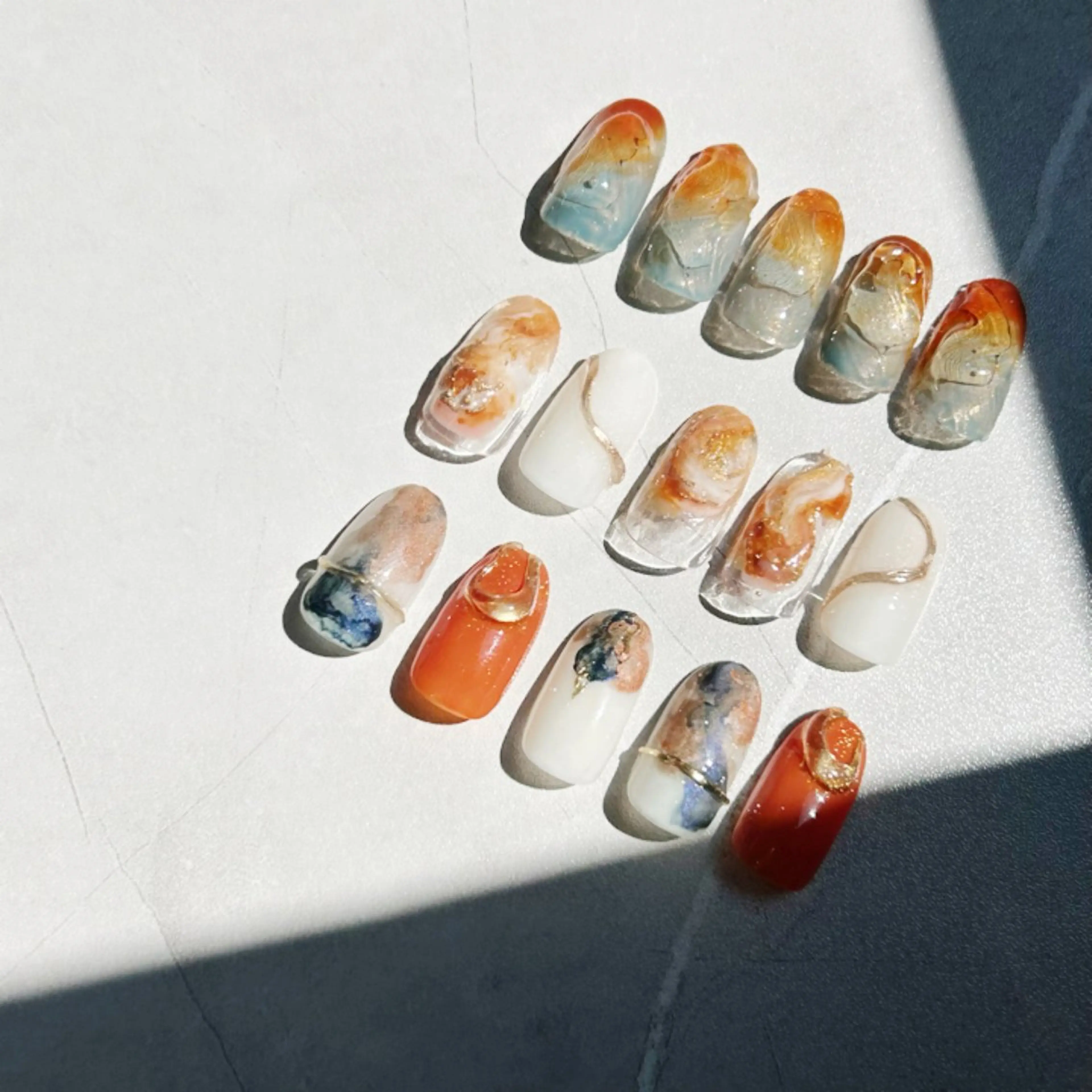 ネイル ニュアンスネイル ハンドネイル ANNE綾瀬店 eriのネイルデザイン