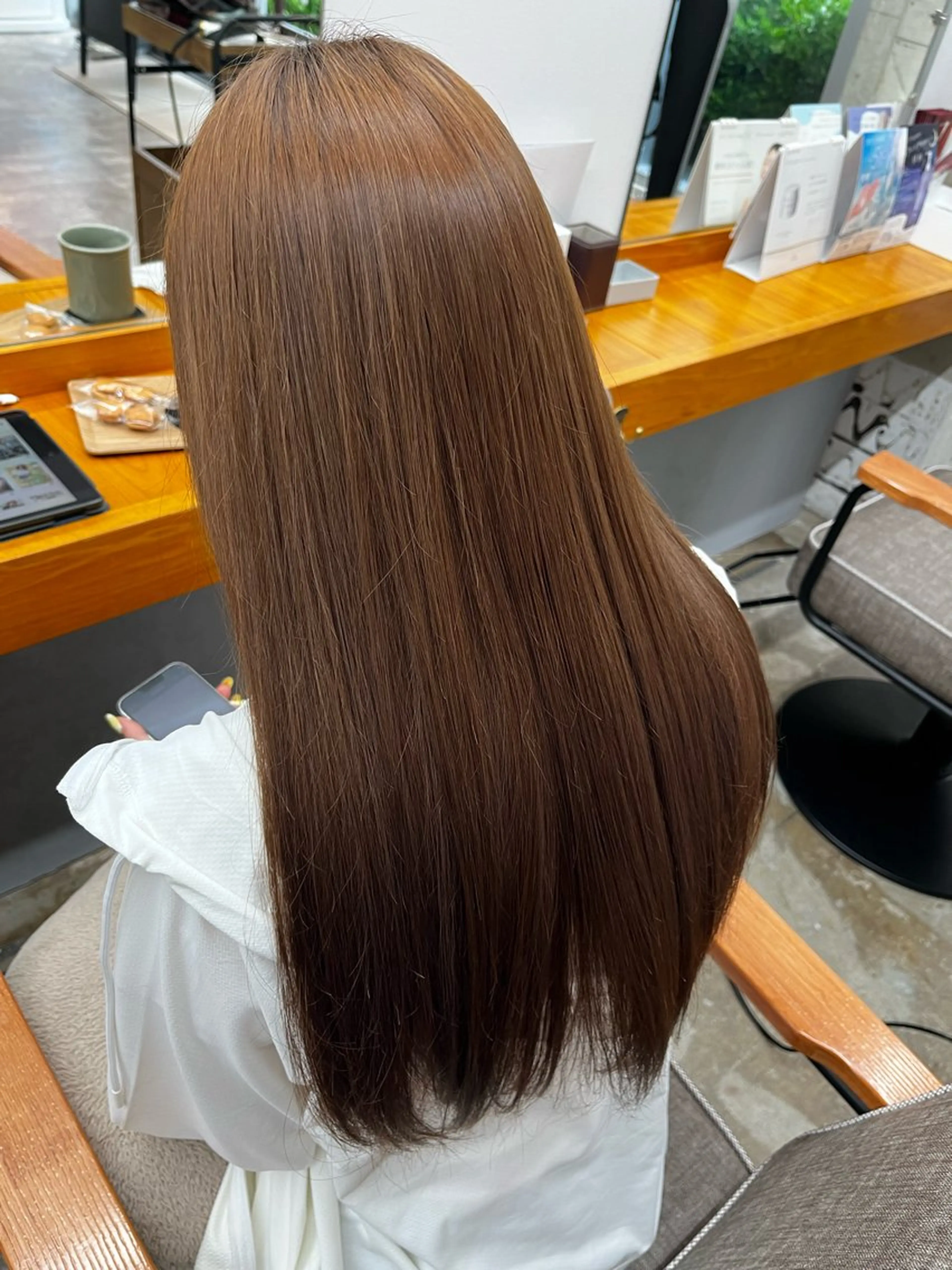 ロング ROSSO Hair＆SPA  香椎宮前店所属・SHIINA 香椎宮前店のヘアスタイル