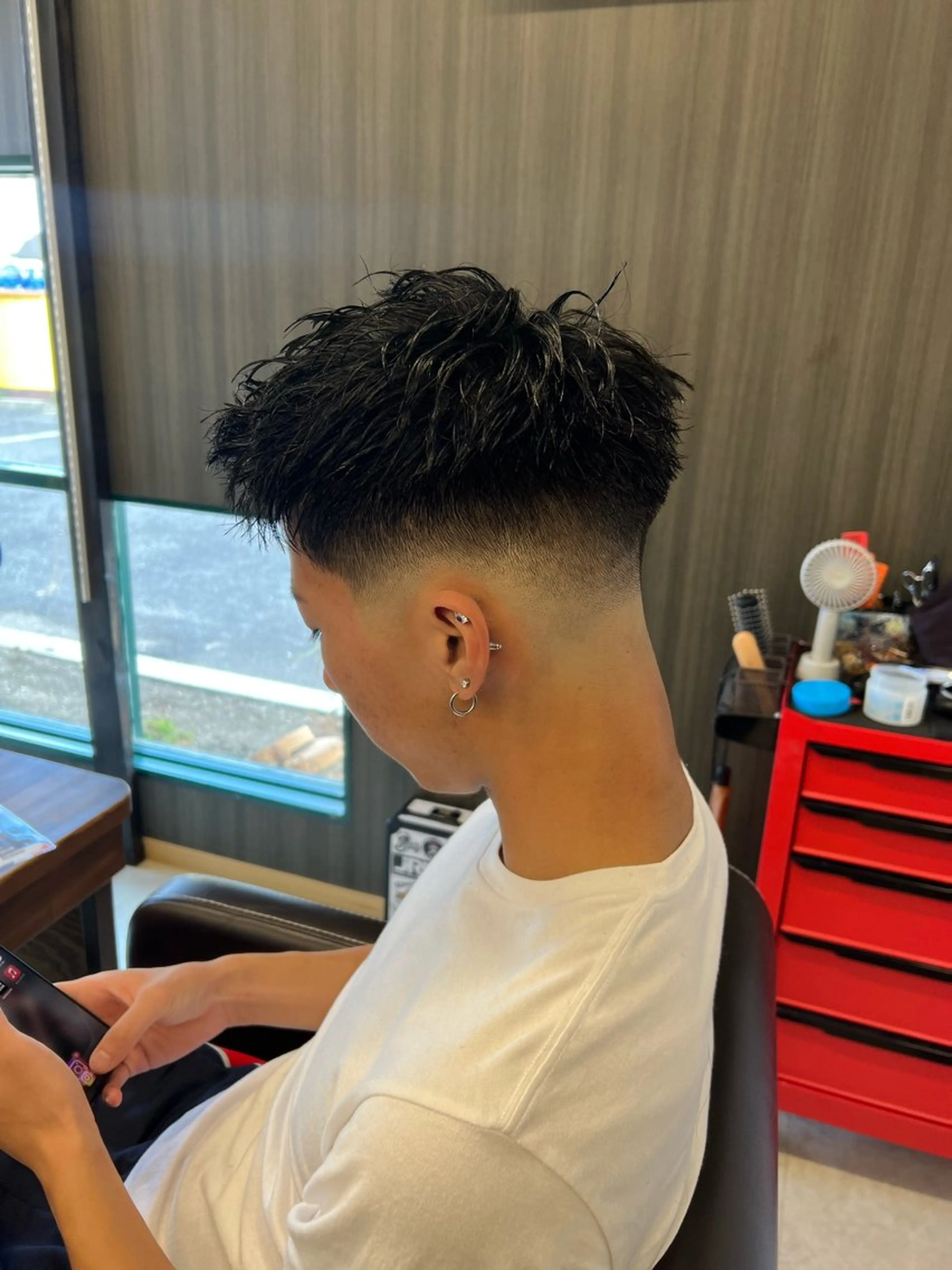 ショート メンズ カット 竹内 翼のヘアスタイル