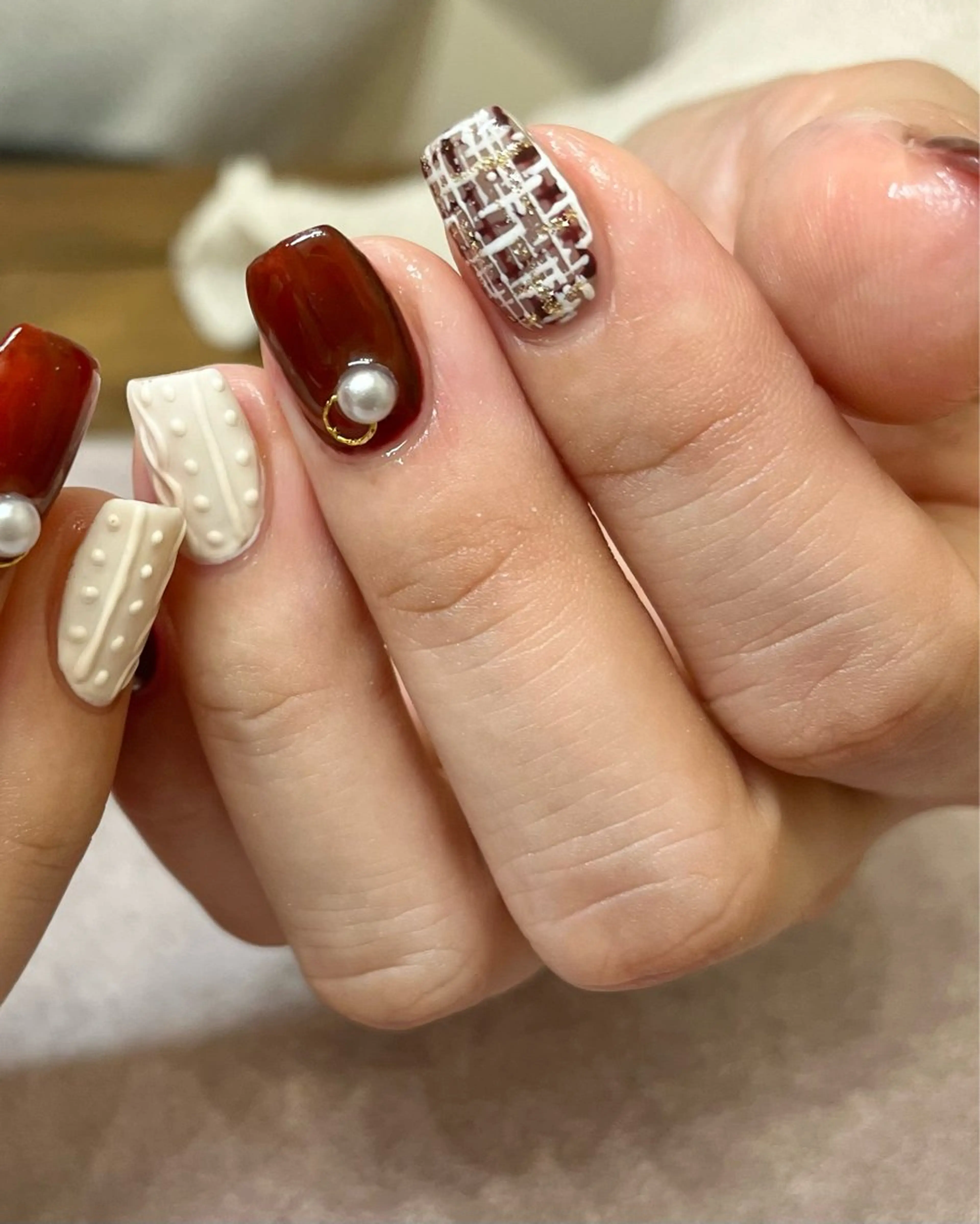 ネイル komorebi. 小峯 真実のネイルデザイン