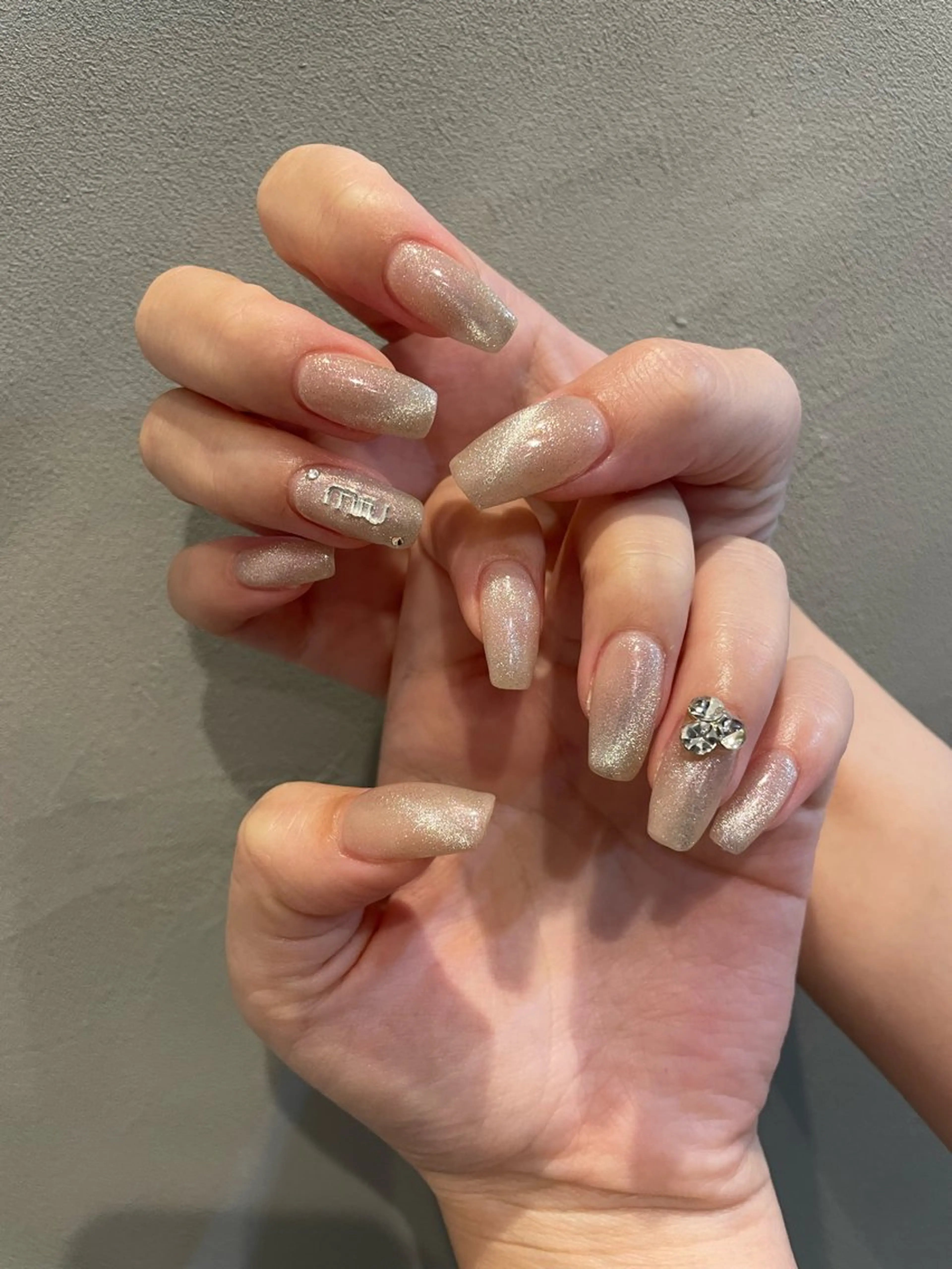 ネイル 束感まつ毛/ネイル/ LED♥KIRARAのマツエク・マツパデザイン