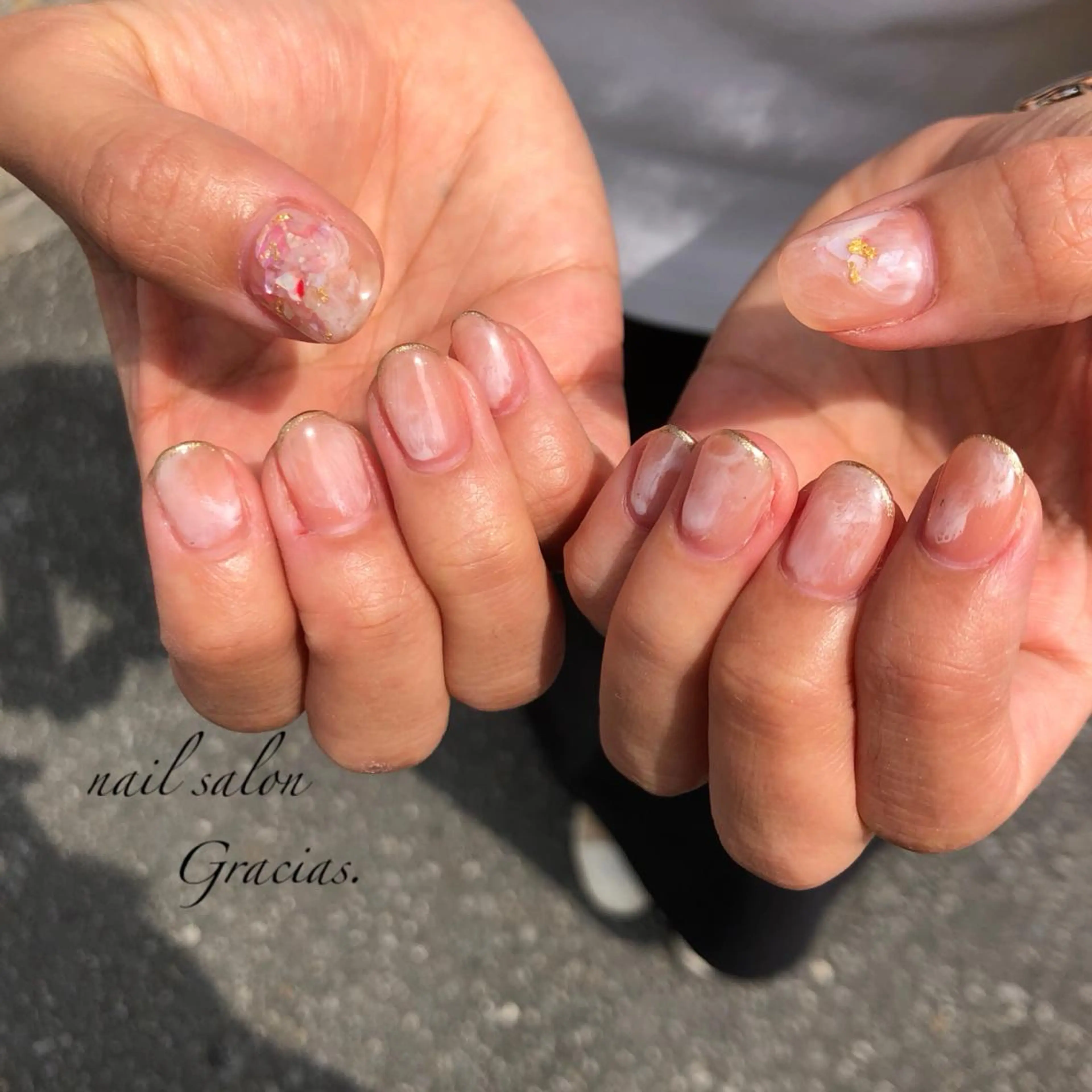 ネイル ハンドネイル Gracias. rieのネイルデザイン