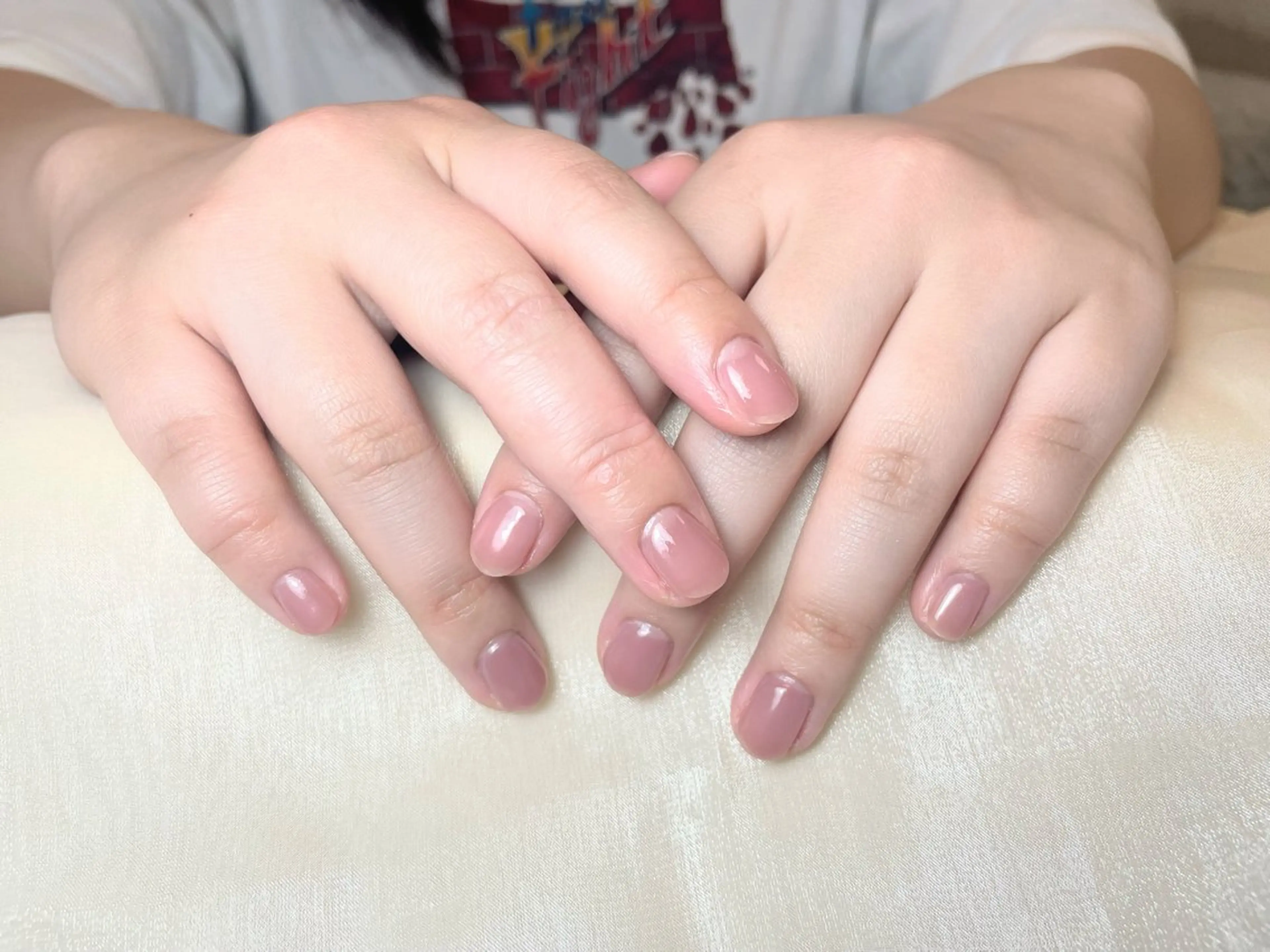 ネイル ワンカラーネイル w wのネイルデザイン