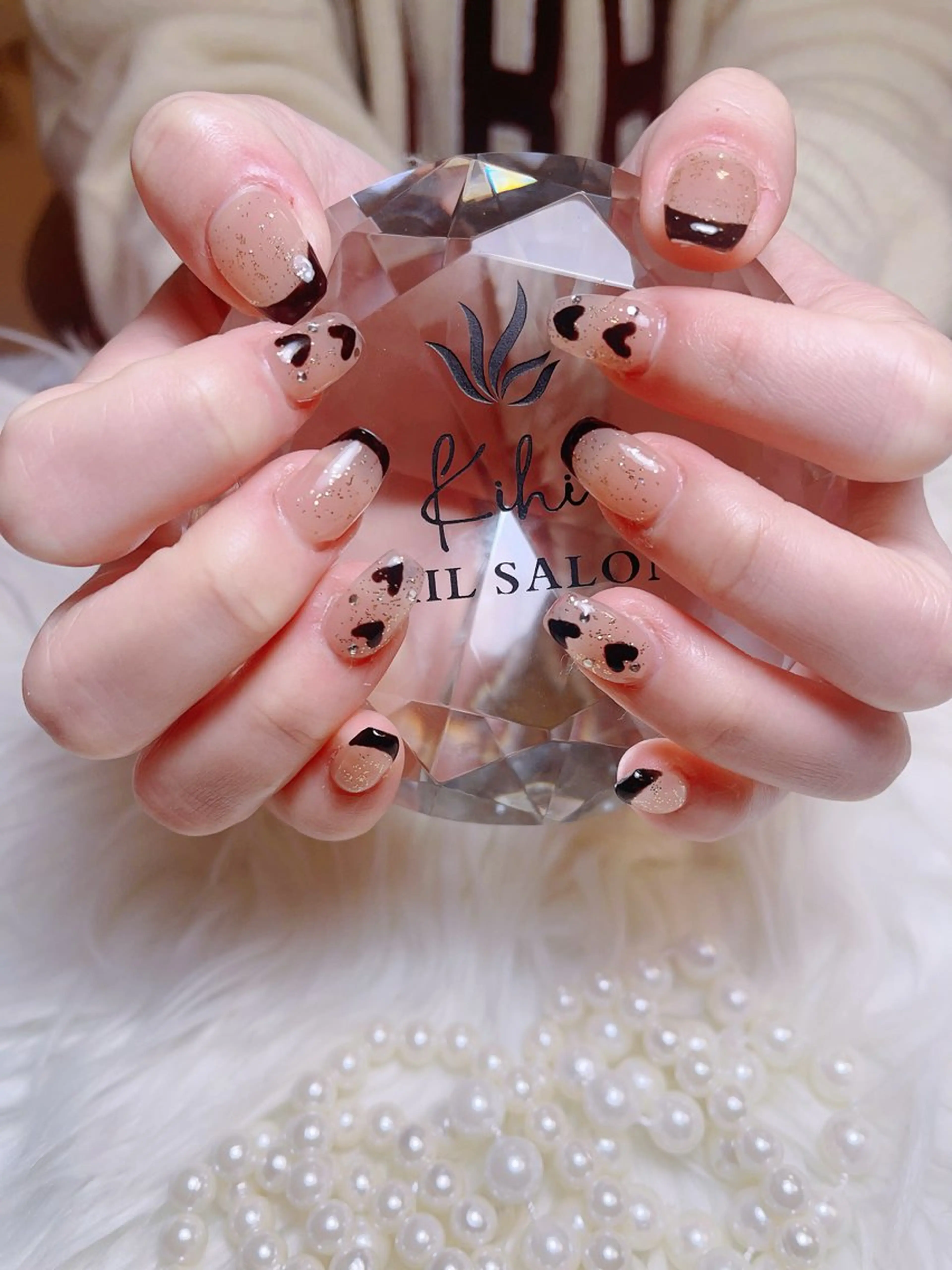 ネイル ハンドネイル ハンドケア さくら💮💮 【オフ無料】のネイルデザイン