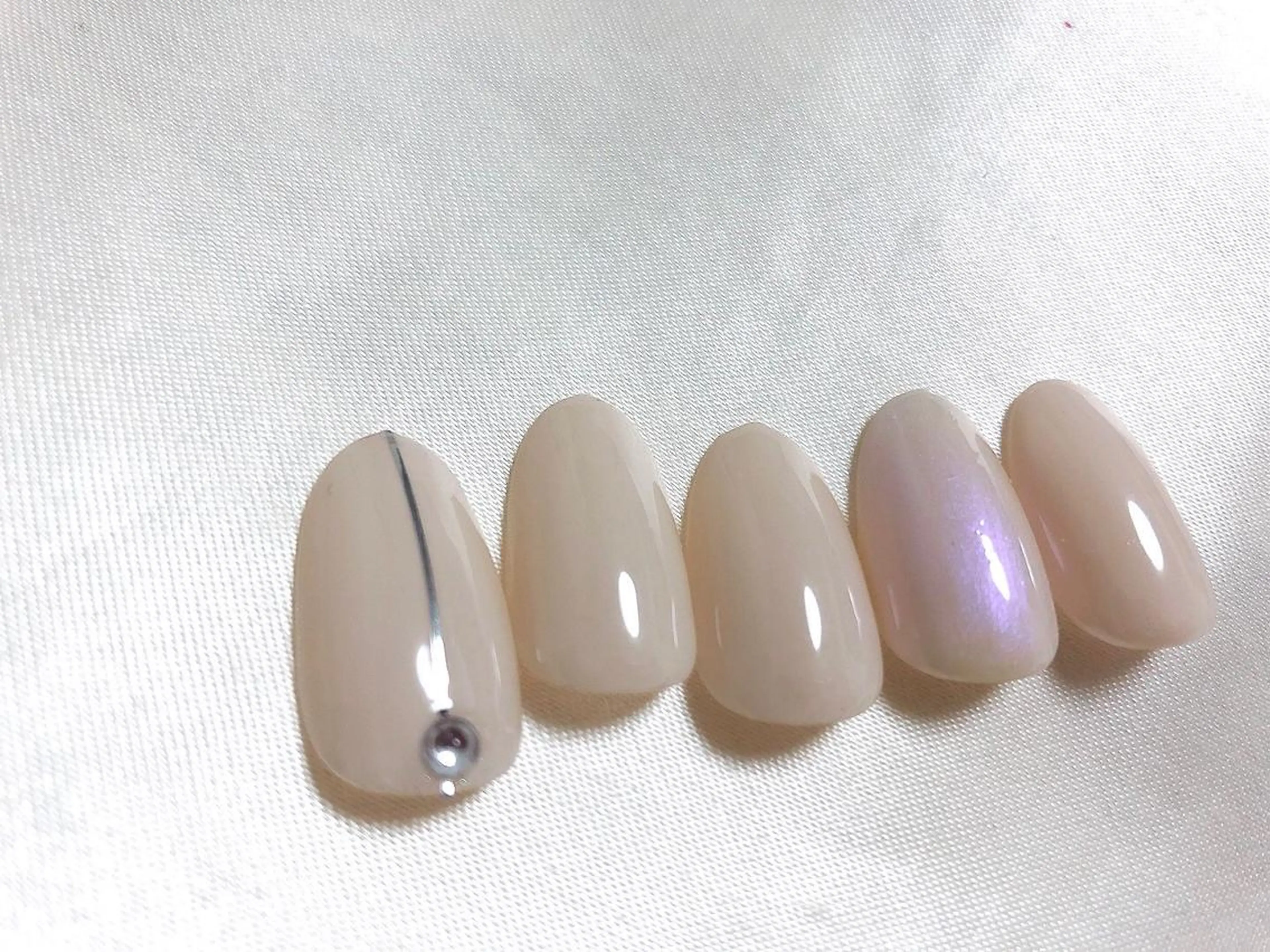 ネイル オフィスネイル シンプルネイル ハンドネイル Mogu nail 二子玉川のネイルデザイン