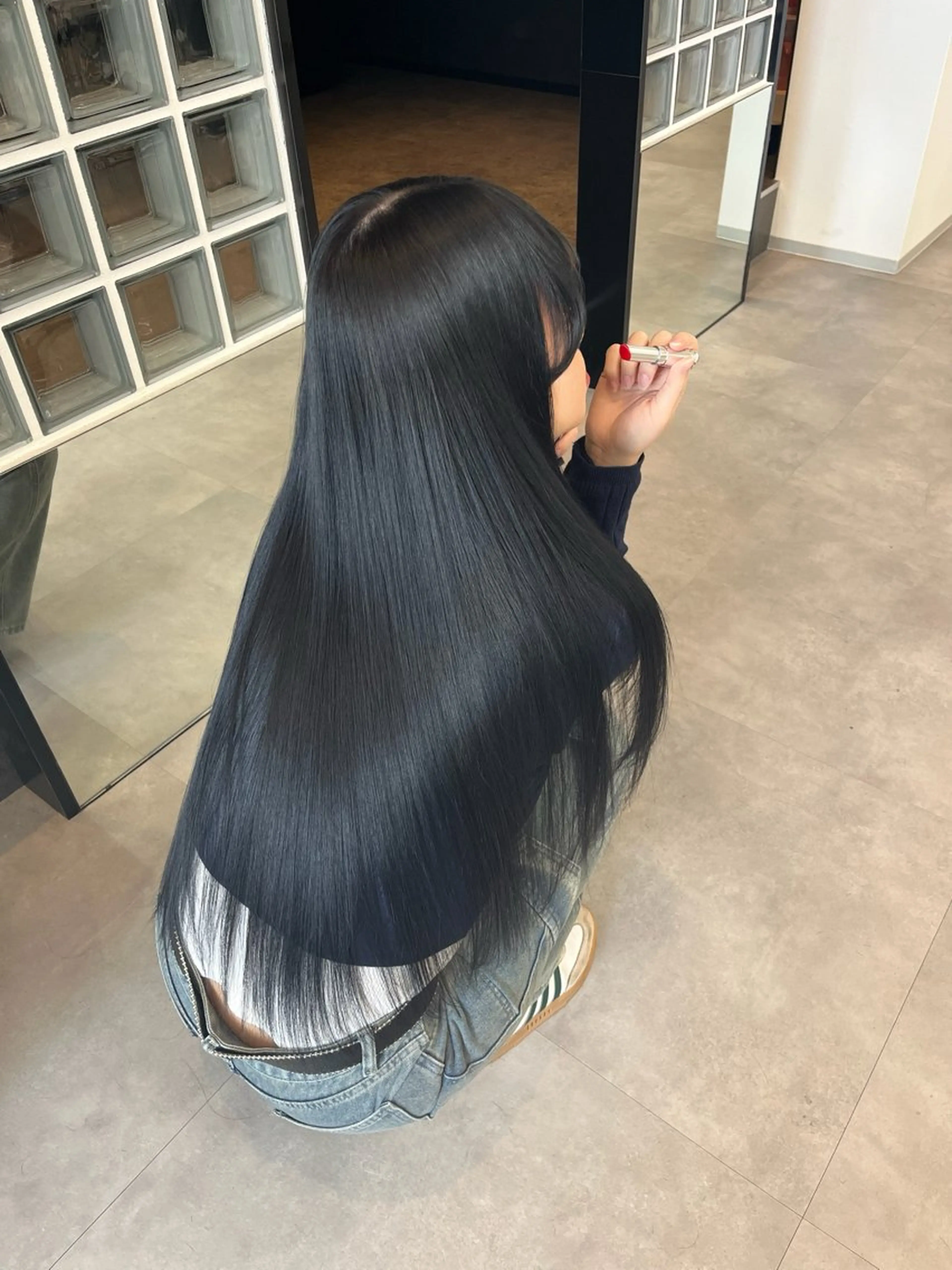 ロング Eguchi Sanaのヘアスタイル