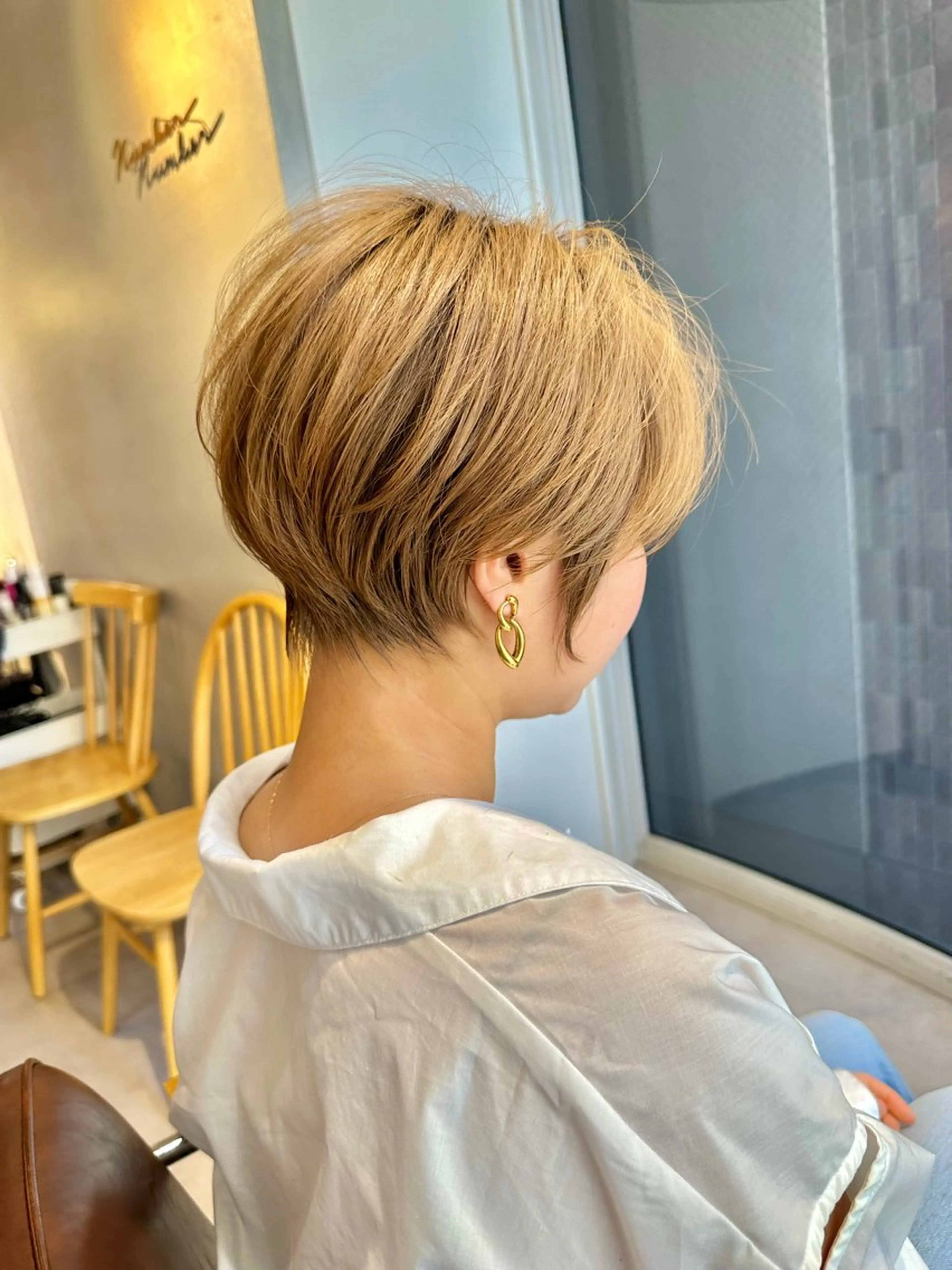 ショート Number六本松所属・山崎 友雅のヘアスタイル