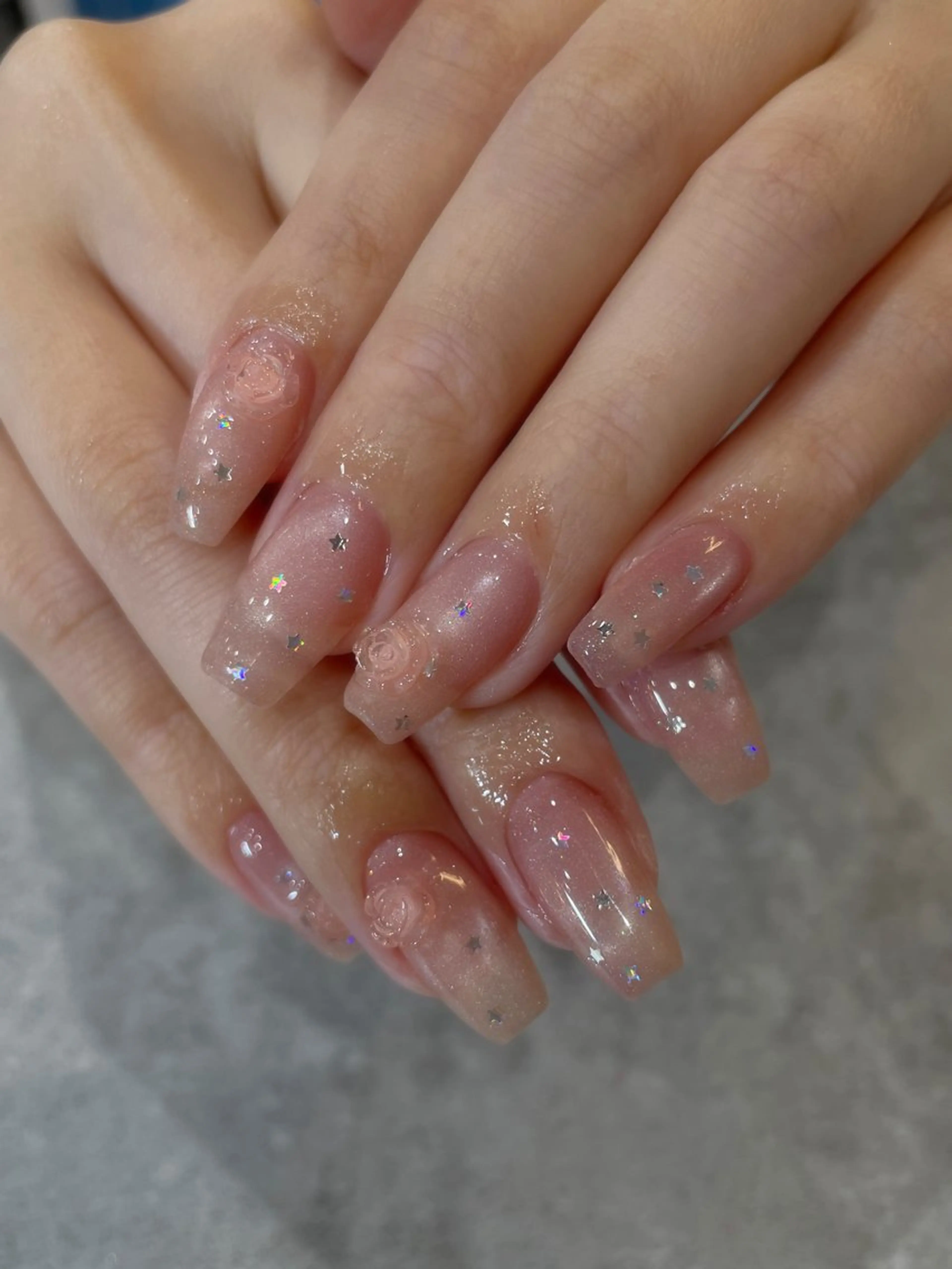 ネイル アートネイル マグネットネイル 🌐mifumi🌐 Rommy　京橋のネイルデザイン