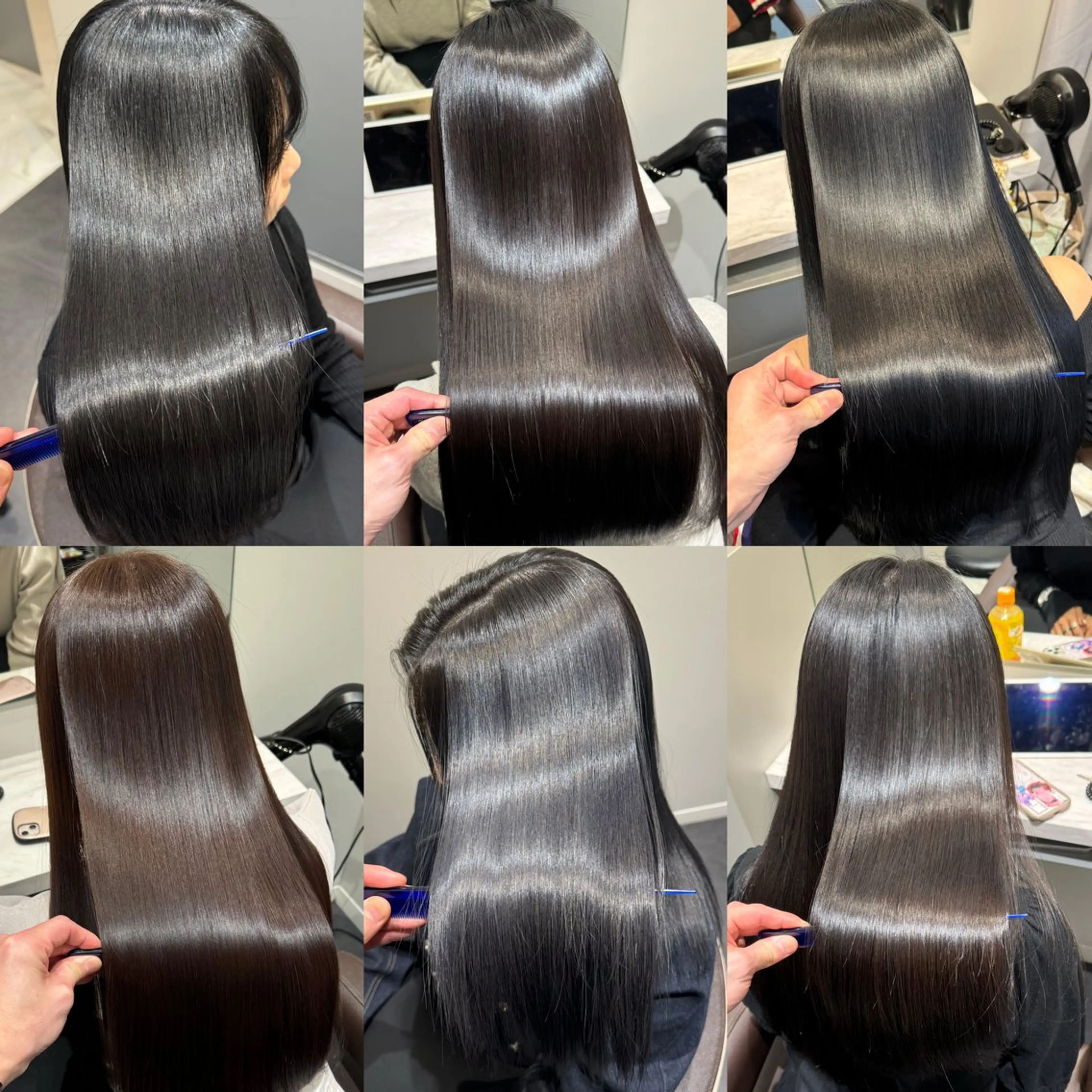 セミロング カラー 髪質改善 韓国風ヘア トリートメント 酸性ストレート 酸熱トリートメント SALOWIN east店6F所属・TAKUMI 【美髪特化】のヘアスタイル