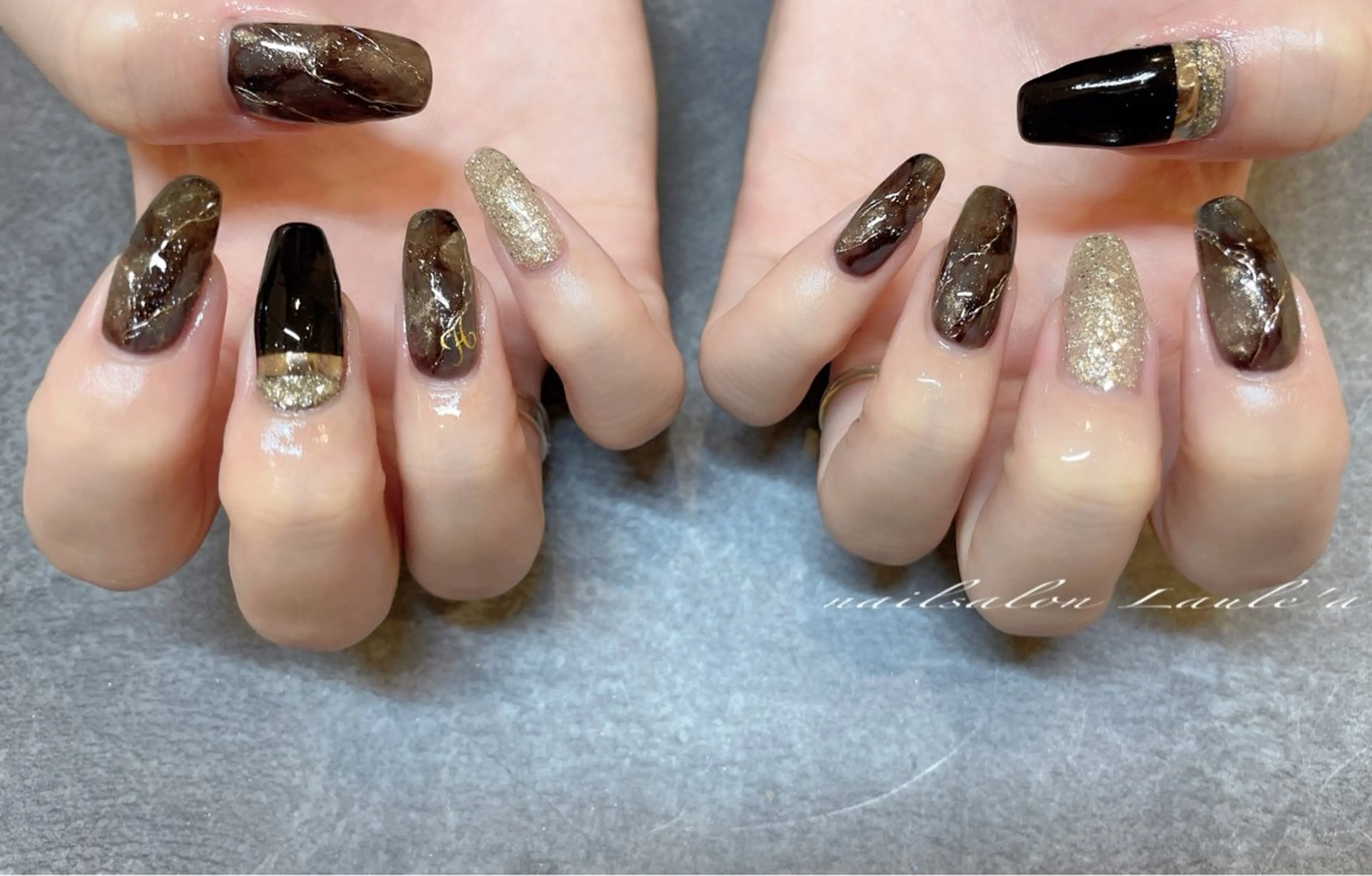 ネイル ハンドネイル nailsalon Laule'aのネイルデザイン