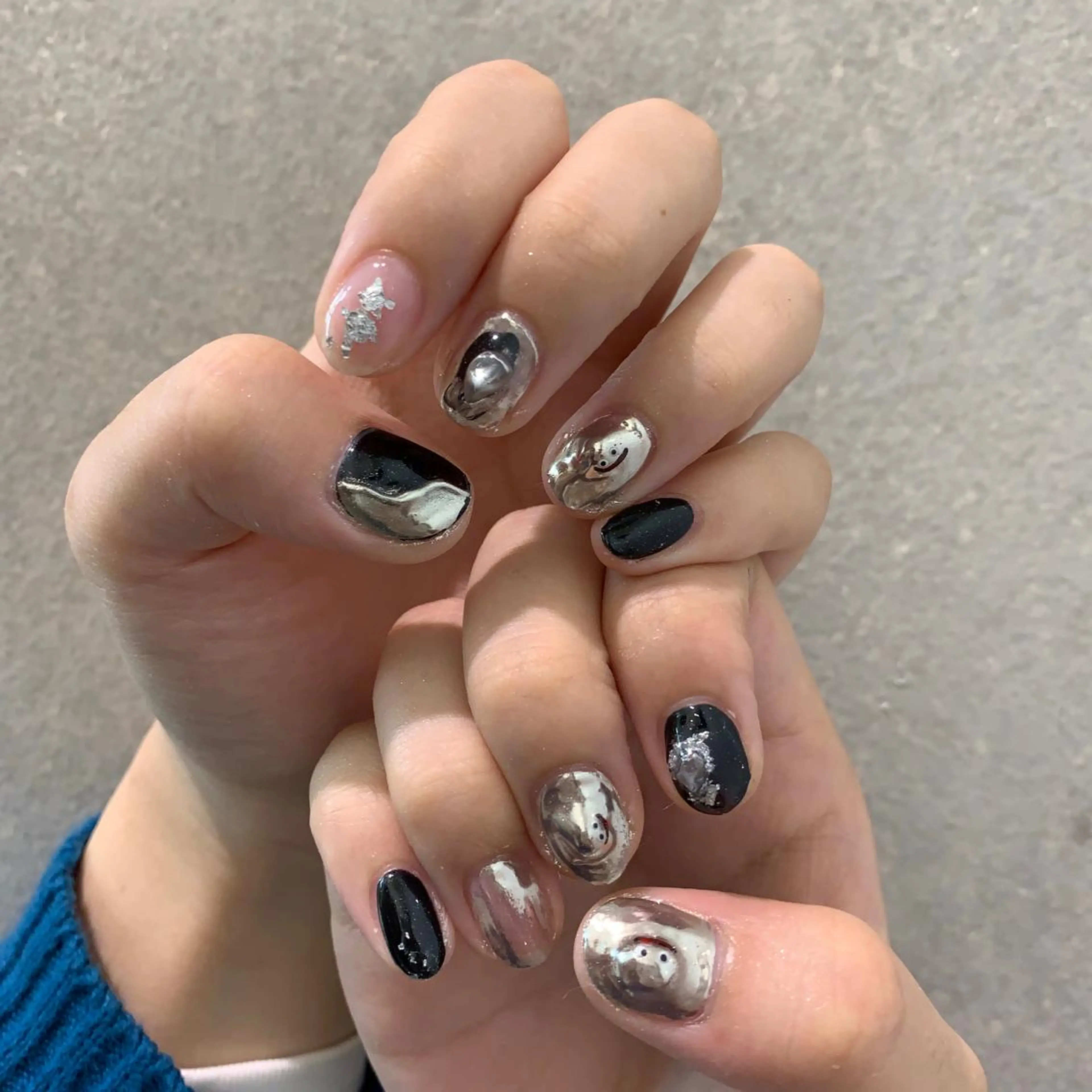 ネイル ハンドネイル 【淡色color/ nail】maikoのネイルデザイン