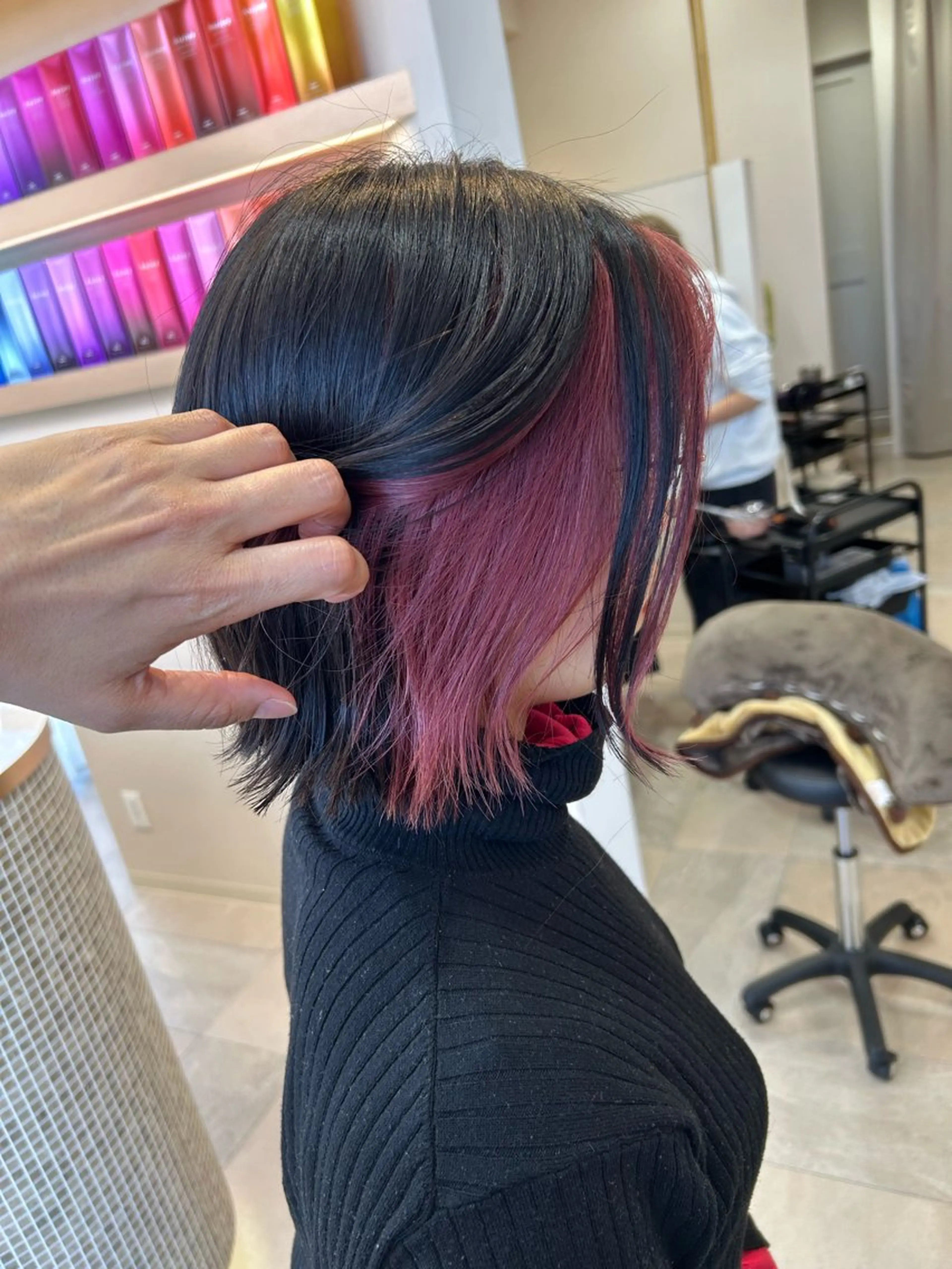 ミディアム roan宗像店所属・roan宗像店 HIROMIのヘアスタイル